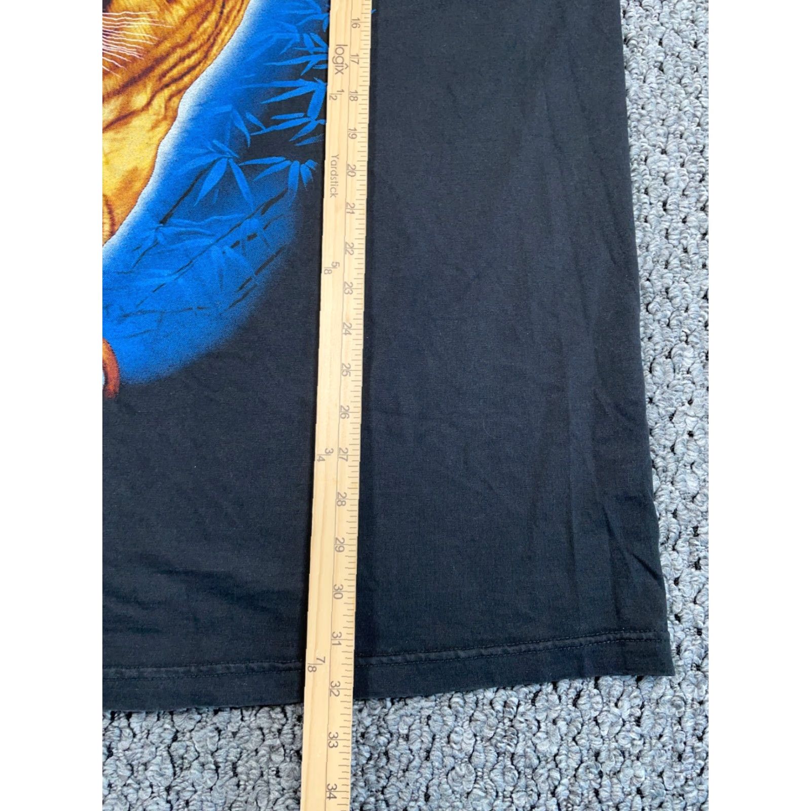 Doublet VINTAGE REO Tiger T-Shirt Cat. Graphic Print Double-Sided Adult 2XL Black Mens Shirt Size US XXL / EU 58 / 5 - 6 Thumbnail