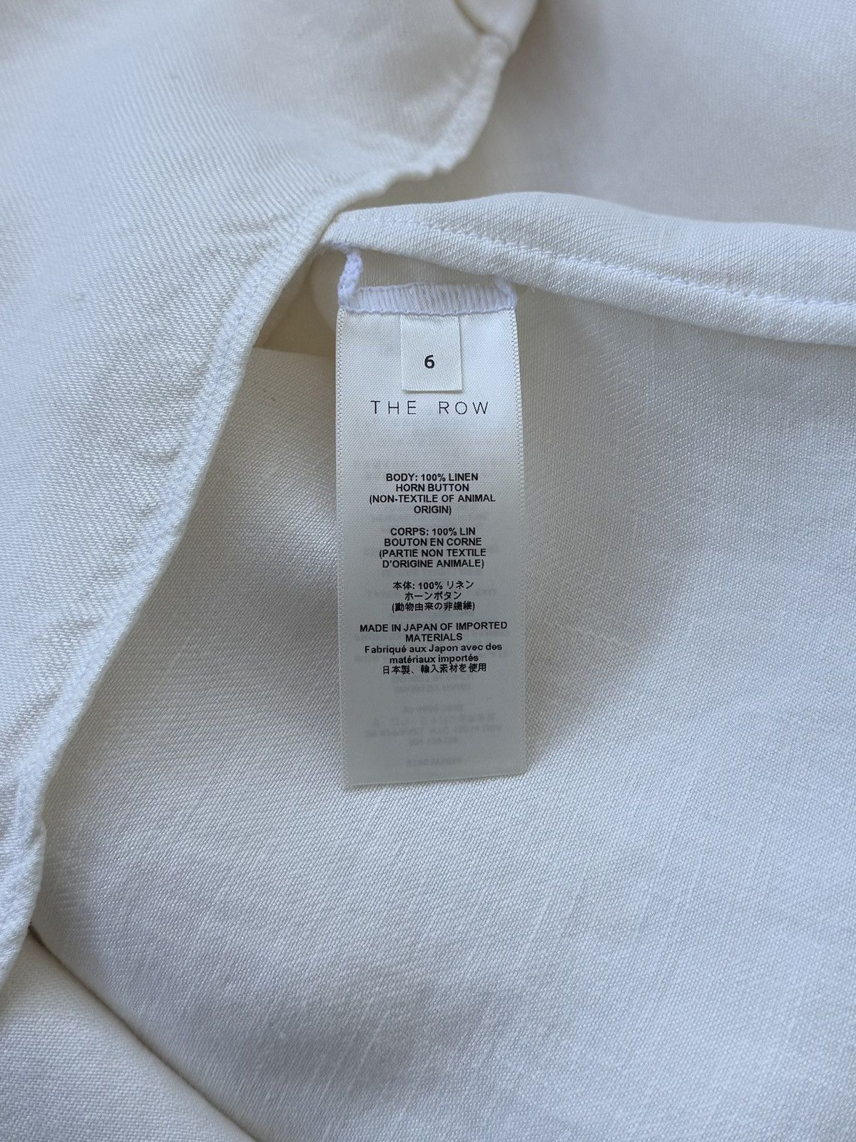 The Row The Row nesson linen- twill shirt Size M / US 6-8 / IT 42-44 - 9 Thumbnail