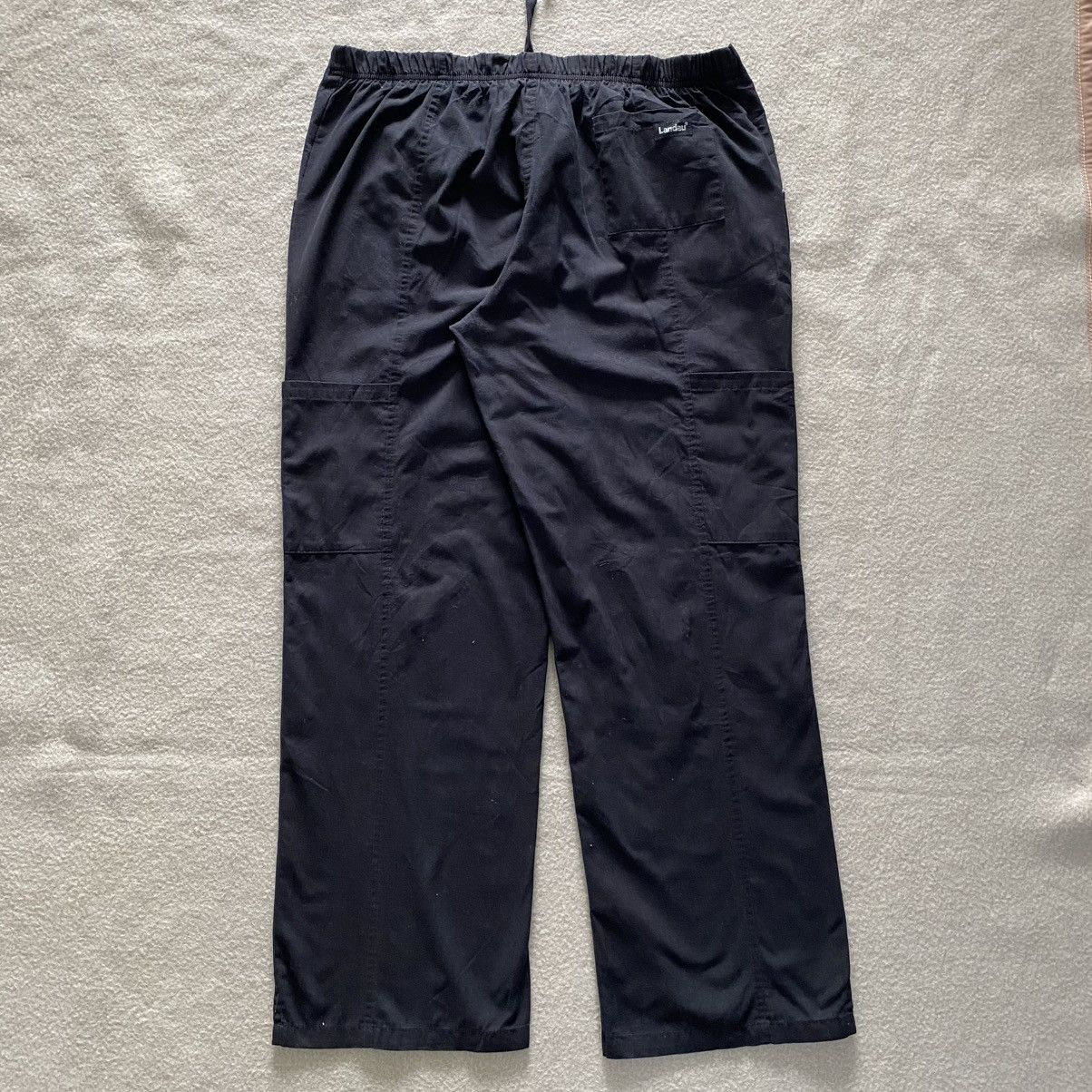 Japanese Brand Landau Baggy Cargo Pants w30-36'inches Size 36" / US 14 / IT 50 - 4 Thumbnail