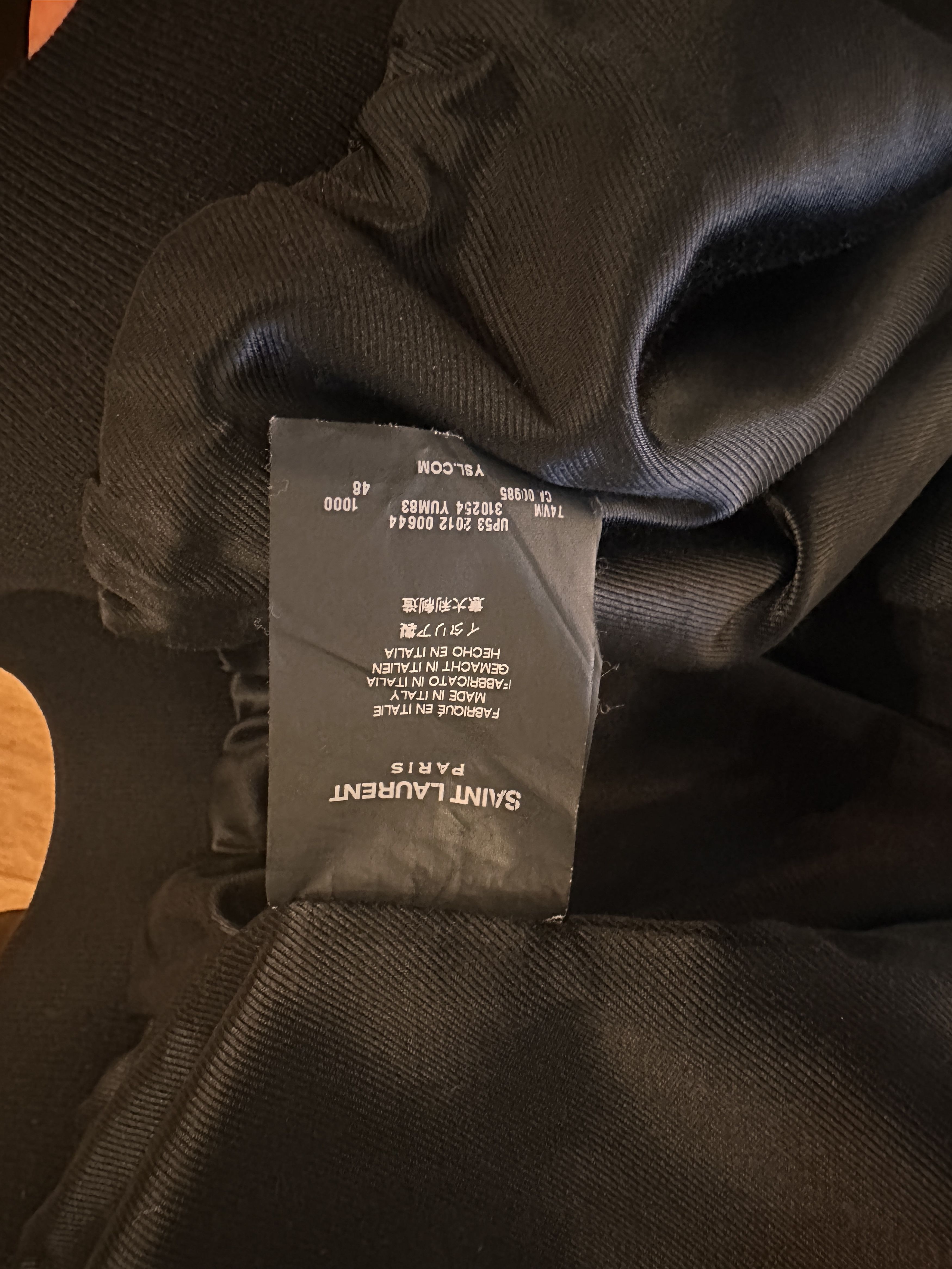 Saint Laurent Paris Hedi Era Lambskin Bomber - Buttery Leather Size US M / EU 48-50 / 2 - 6 Thumbnail
