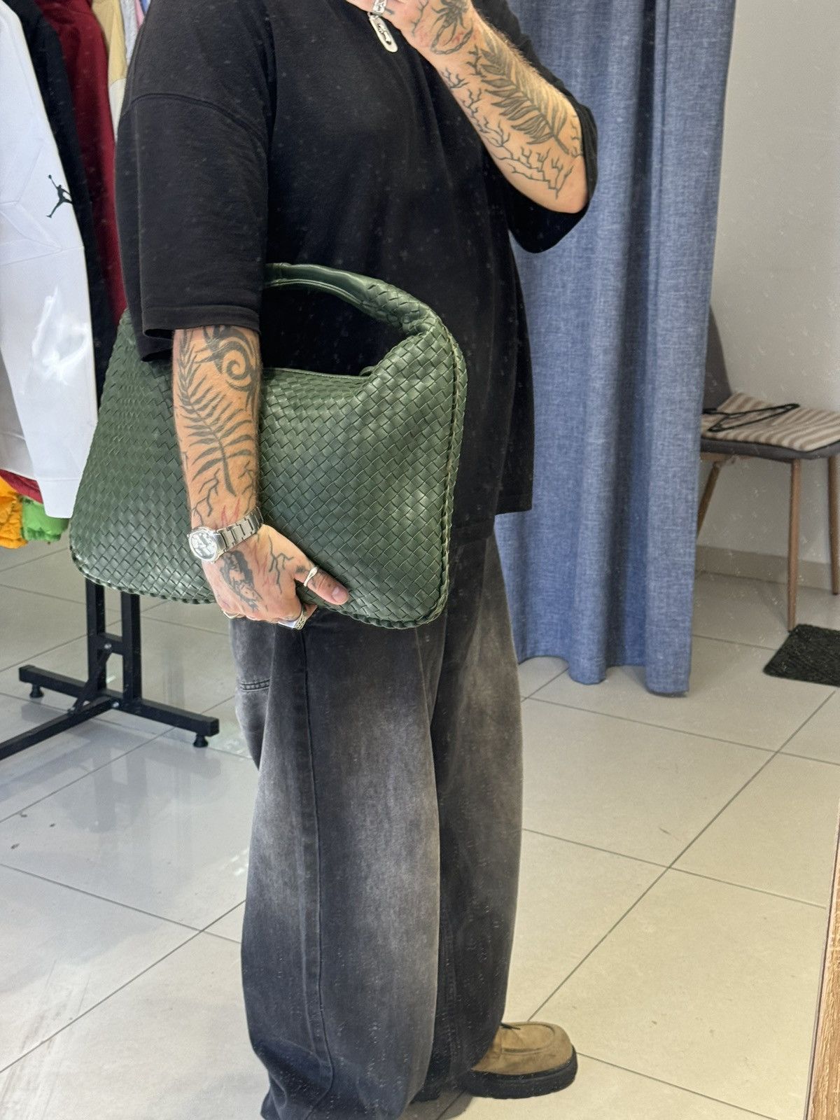 Bottega Veneta Bottega veneta Torrent Woven Veneta large hobo bag Size ONE SIZE - 25 Thumbnail