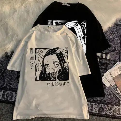Vintage Anime Cartoon T Shirt Women Demon Size L / US 10 / IT 46 - 2 Thumbnail