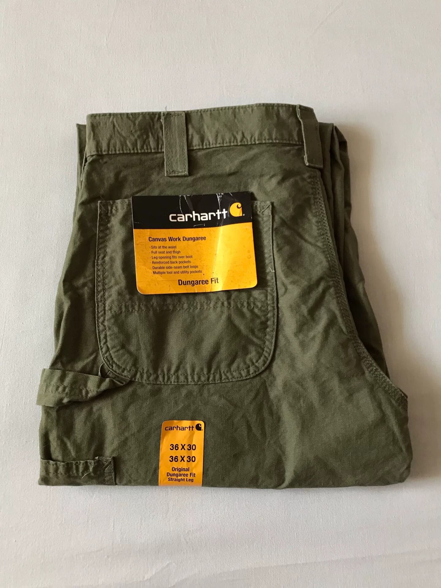 Carhartt Carhartt B151 ARG Canvas Work Pants Size US 36 / EU 52 - 1 Thumbnail