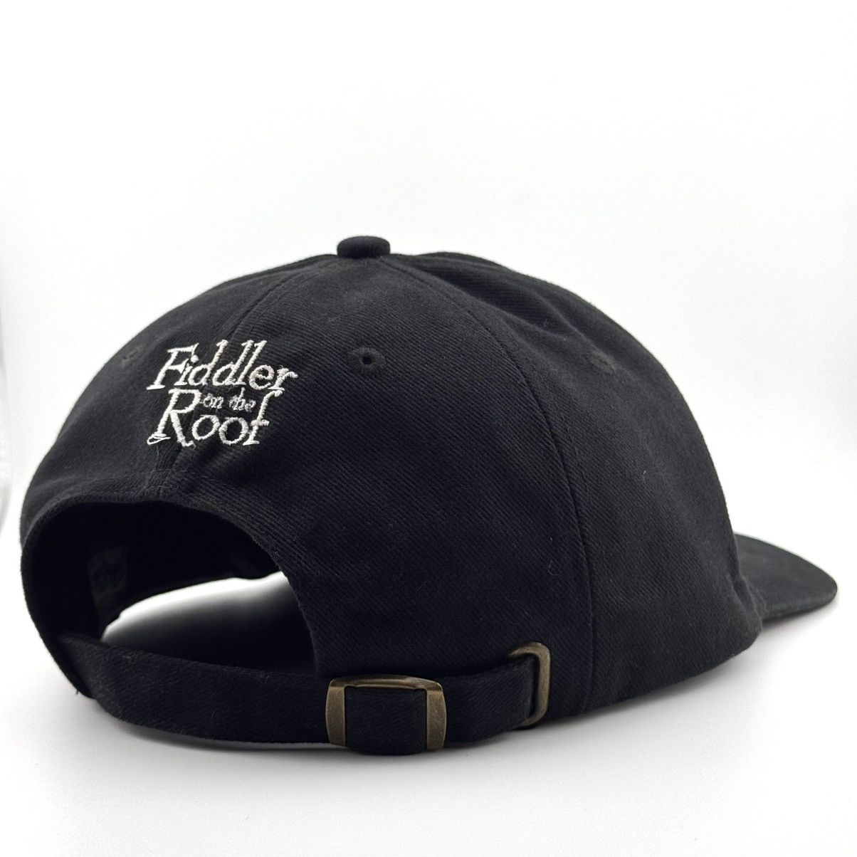Vintage Vintage 90s Fiddler on the Roof Musical Cap Black KC Caps Size ONE SIZE - 7 Thumbnail