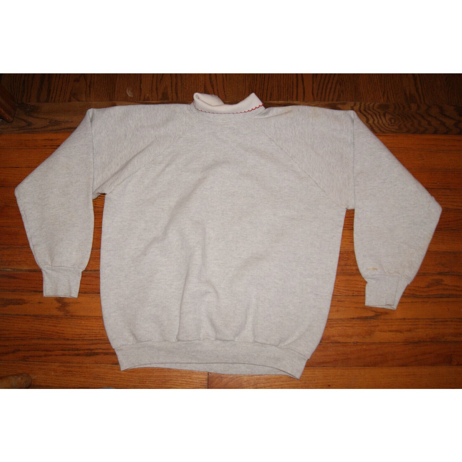 Fruit Of The Loom VTG Winter Barn Snow Womens XL Collar Sweatshirt USA Grandma Size XL / US 12-14 / IT 48-50 - 4 Thumbnail