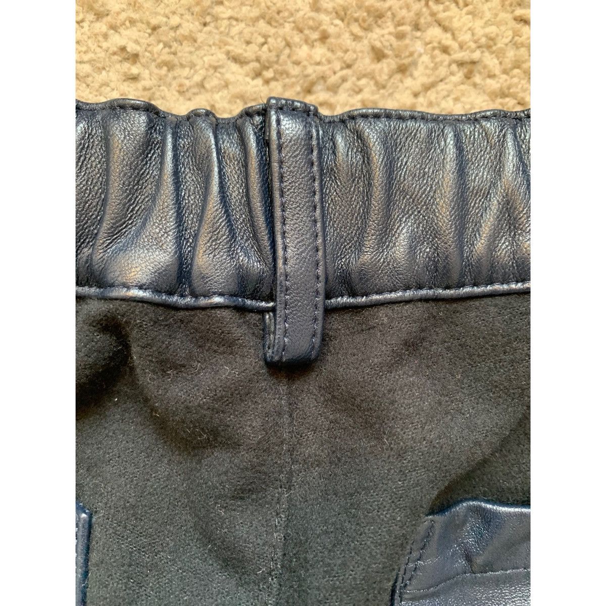 Helmut Lang HELMUT LANG LEATHER FLIGHT PANTS Size US 32 / EU 48 - 16 Thumbnail