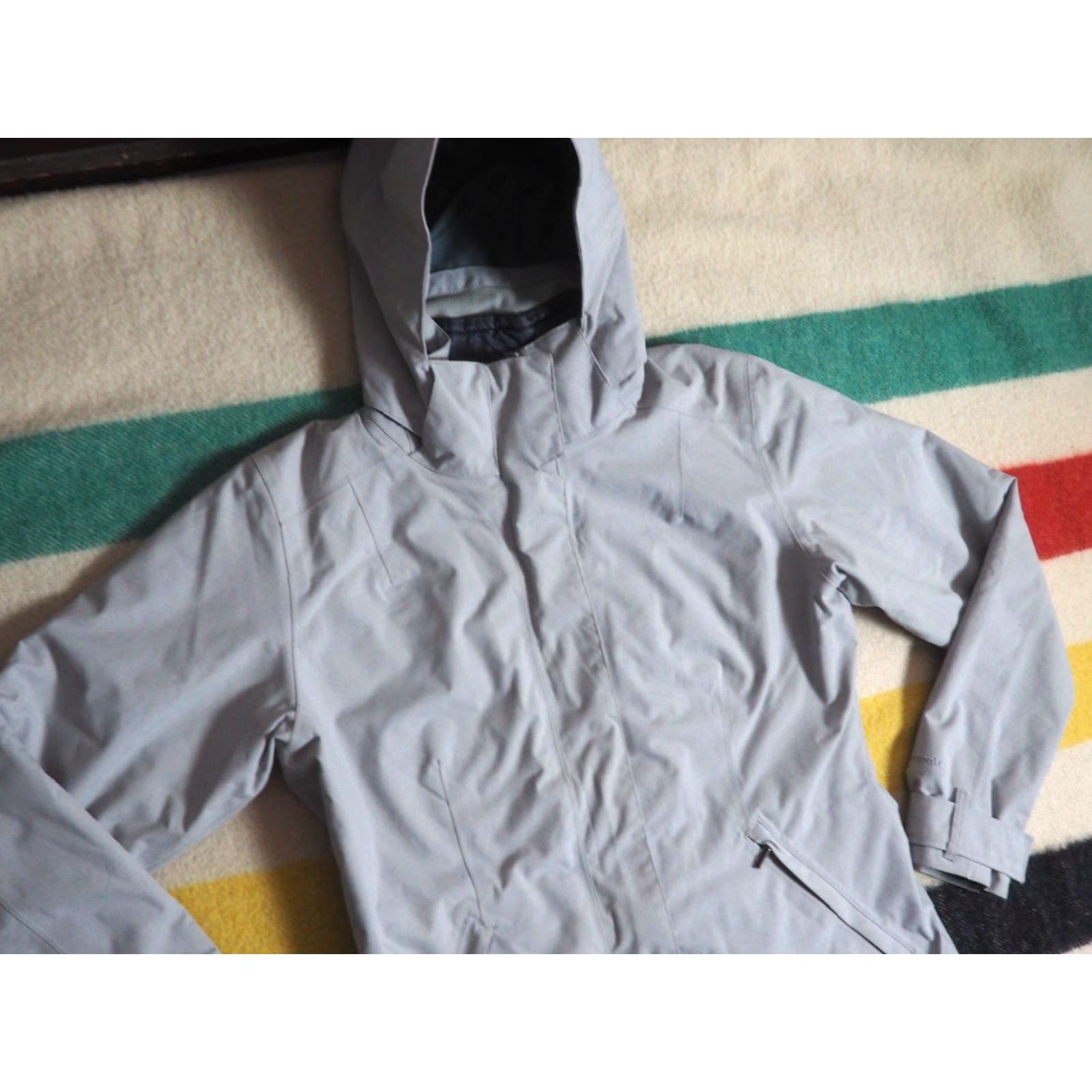 Patagonia Patagonia Jacket Womens L Hooded Gray Parka Coat Puffer City Shell Nylon Zip Winter Fall Vintage No Size L / US 10 / IT 46 - 5 Thumbnail