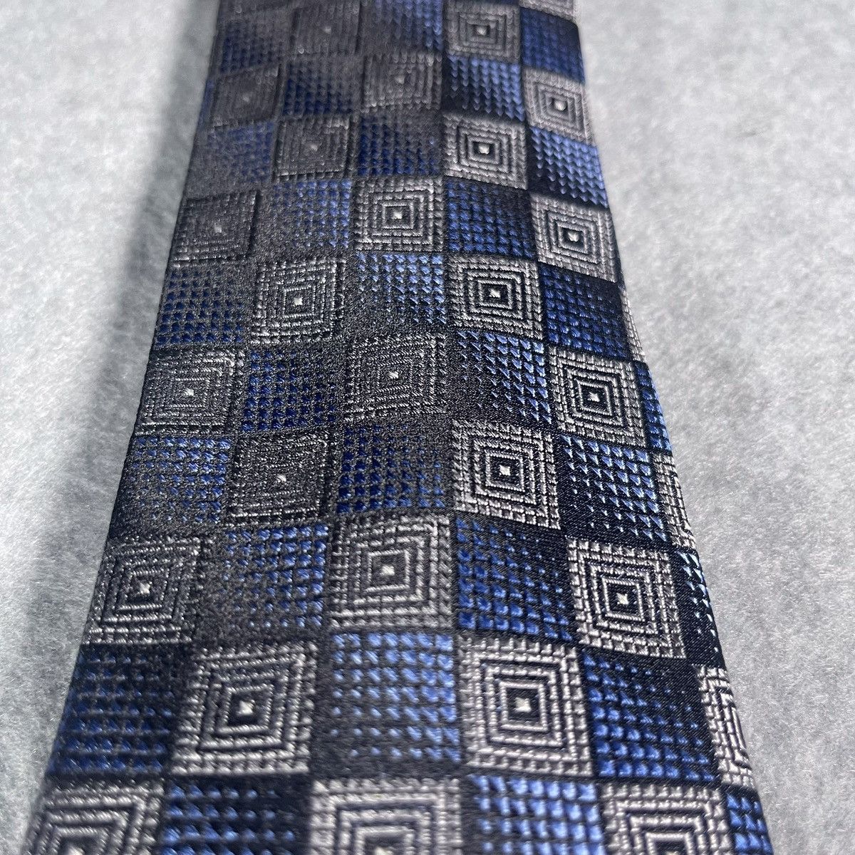 Pierre Cardin pierre cardin men’s stain repelent blue tie Size ONE SIZE - 3 Thumbnail