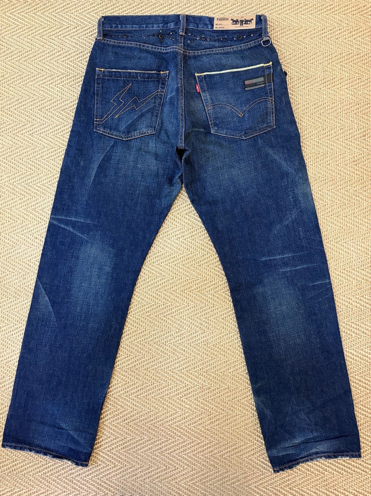 Levi's Levi's Fenom Disco Black Diamond Jeans Size US 32 / EU 48 - 1 Thumbnail