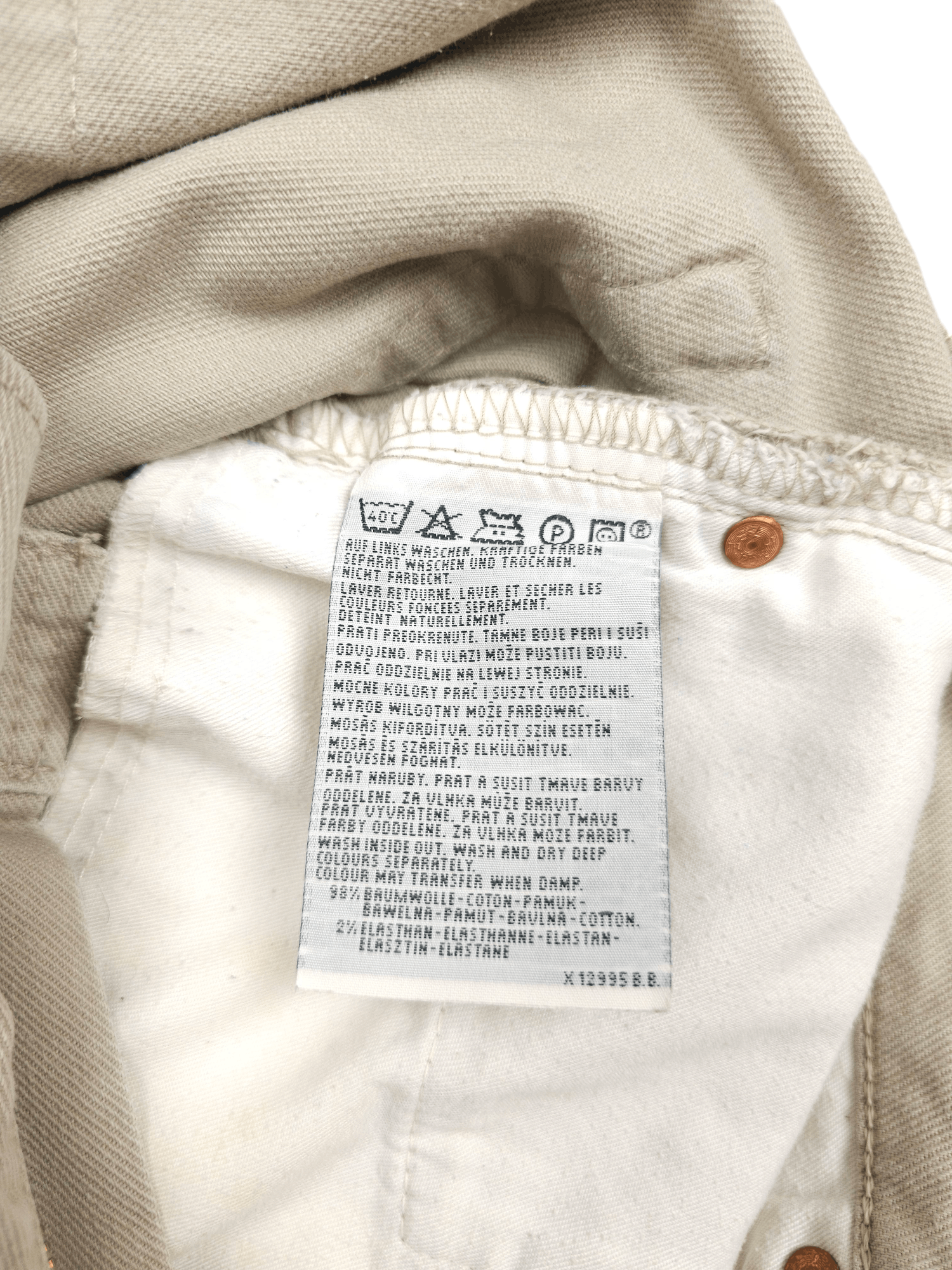 Levi's × Levi's Vintage Clothing 💎 Size 30/30 Vintage 90's Levi's 530 Jeans Y2K 501 505 Size US 30 / EU 46 - 9 Thumbnail