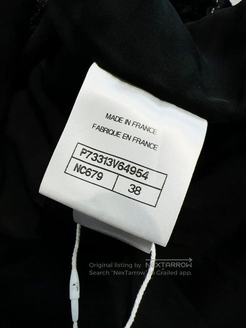 Chanel Chanel 22B autumn and winter preview black diamond plaid t Size XS / US 0-2 / IT 36-38 - 7 Thumbnail