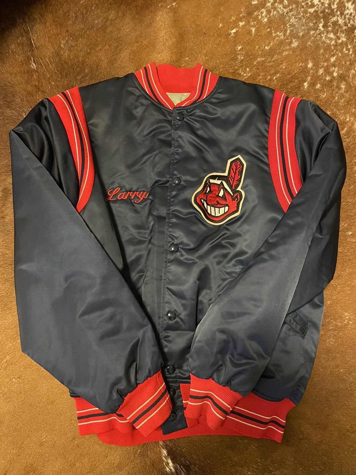 Rare vintage Cleveland Indians Bomber