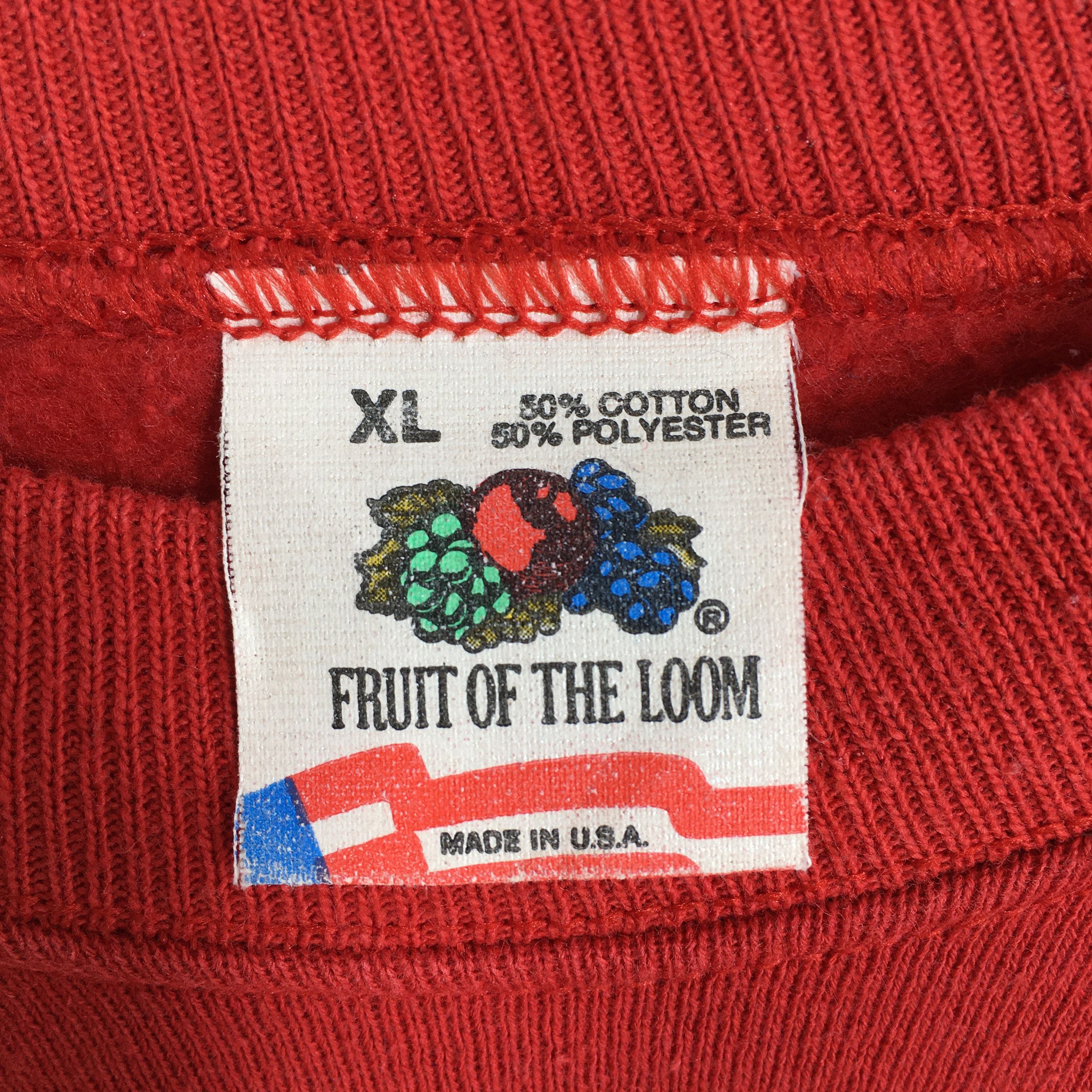 Billabong × Fruit Of The Loom Vintage 90s Sailing Beach Printed Sweatshirt XLarge Size US XL / EU 56 / 4 - 7 Thumbnail