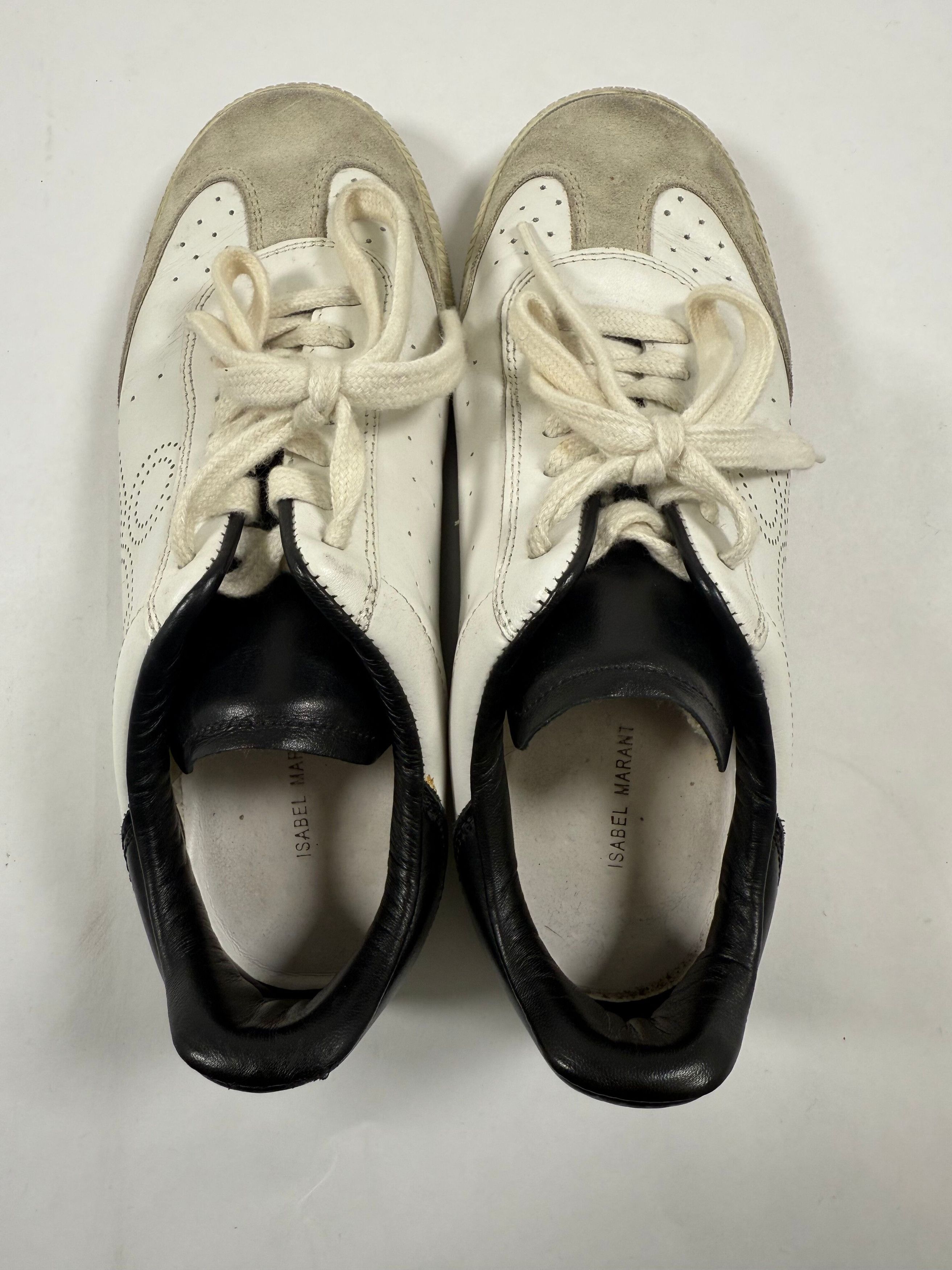 Isabel Marant Isbael Marant White Sneakers Size US 7 / IT 37 - 4 Thumbnail