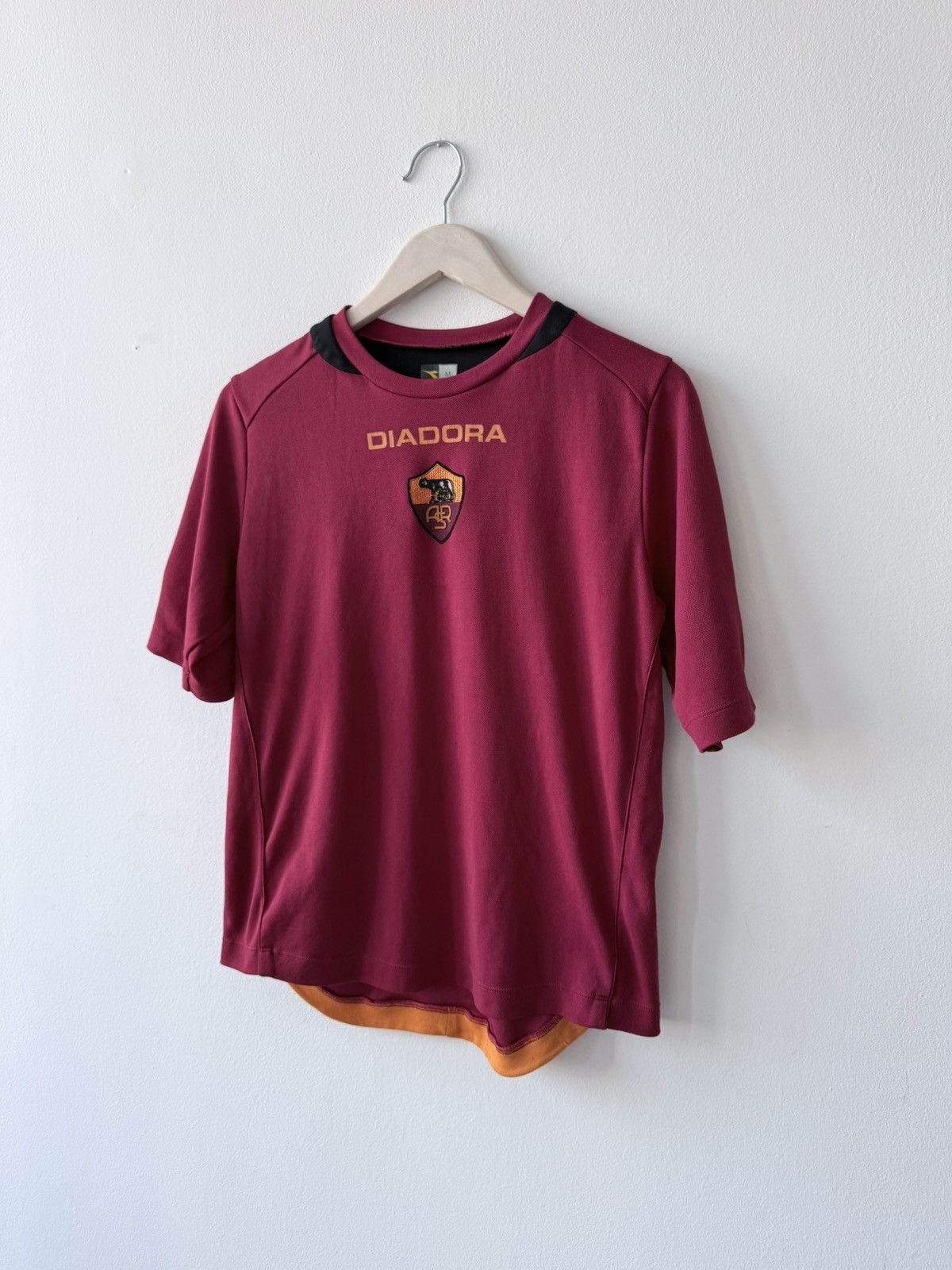 Diadora Vintage AS Roma 90s Diadora Jersey Size US M / EU 48-50 / 2 - 2 Thumbnail