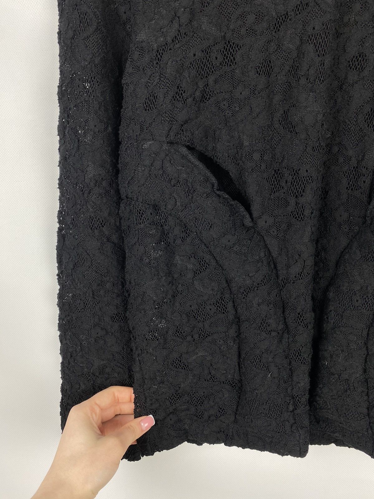 Comme des Garcons BNWT! Comme Des Garçons floral lace long sleeve top tunic Size S / US 4 / IT 40 - 13 Thumbnail