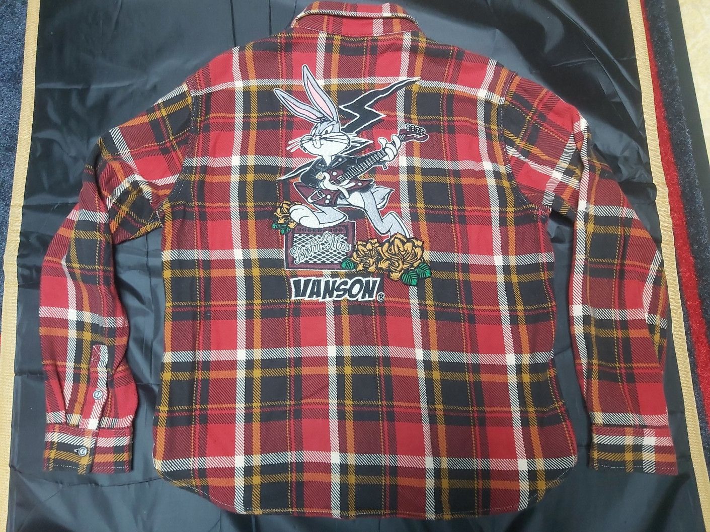 Vanson Leathers VANSON LOONEY TUNES COLAB SHIRTS Size US XL / EU 56 / 4 - 2 Thumbnail