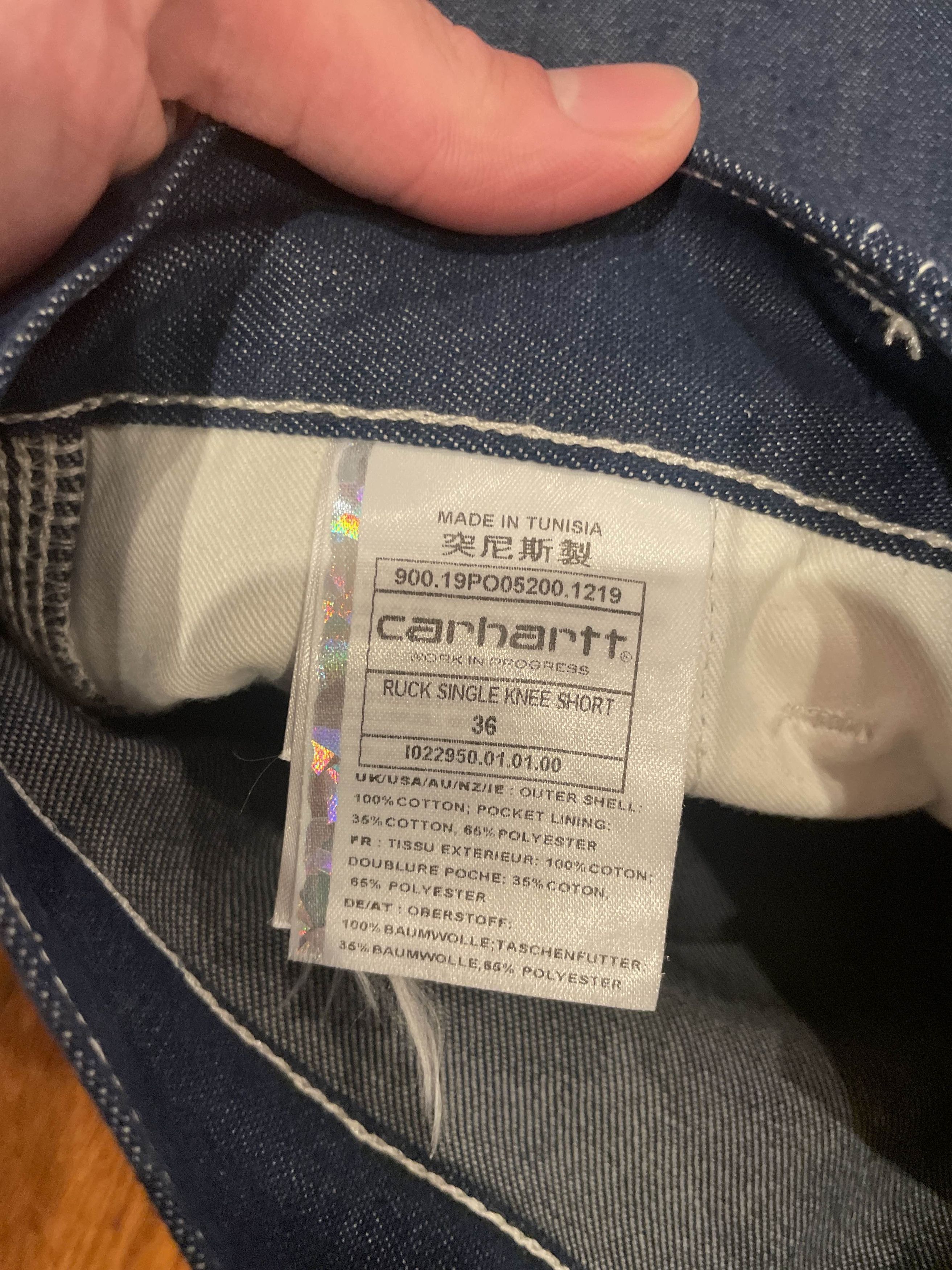 Carhartt Wip Carhartt Wip Simple Short Denim Size US 38 / EU 54 - 4 Thumbnail