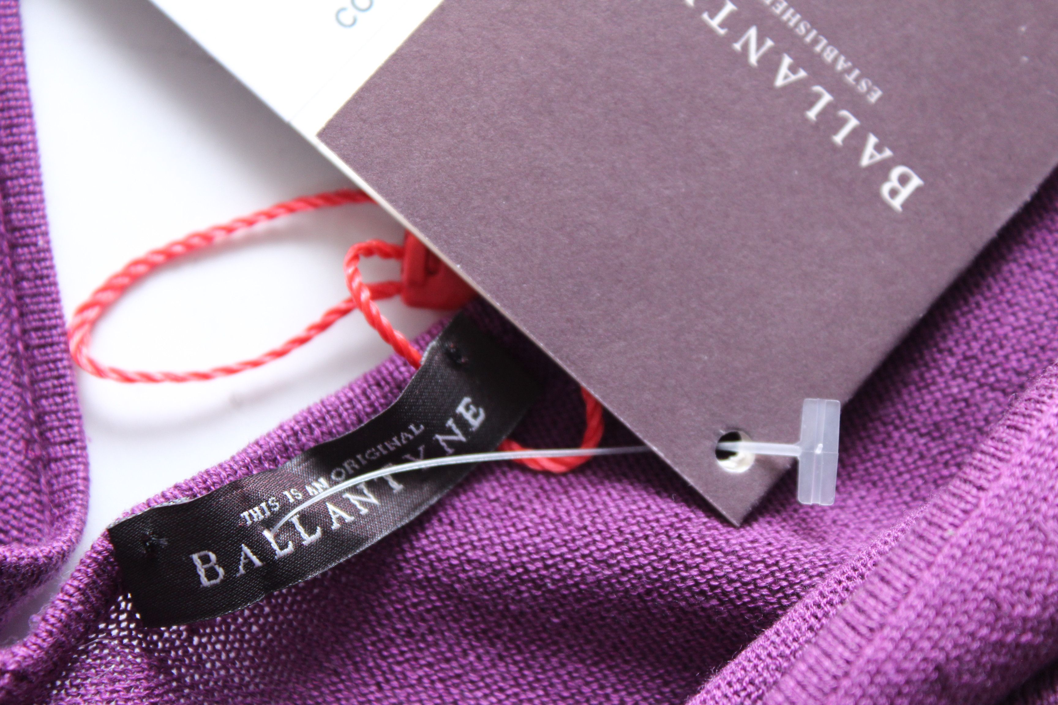 Ballantyne Ballantyne Cashmere Silk Sweater Wms Size 46 Made In Italy Size L / US 10 / IT 46 - 7 Thumbnail