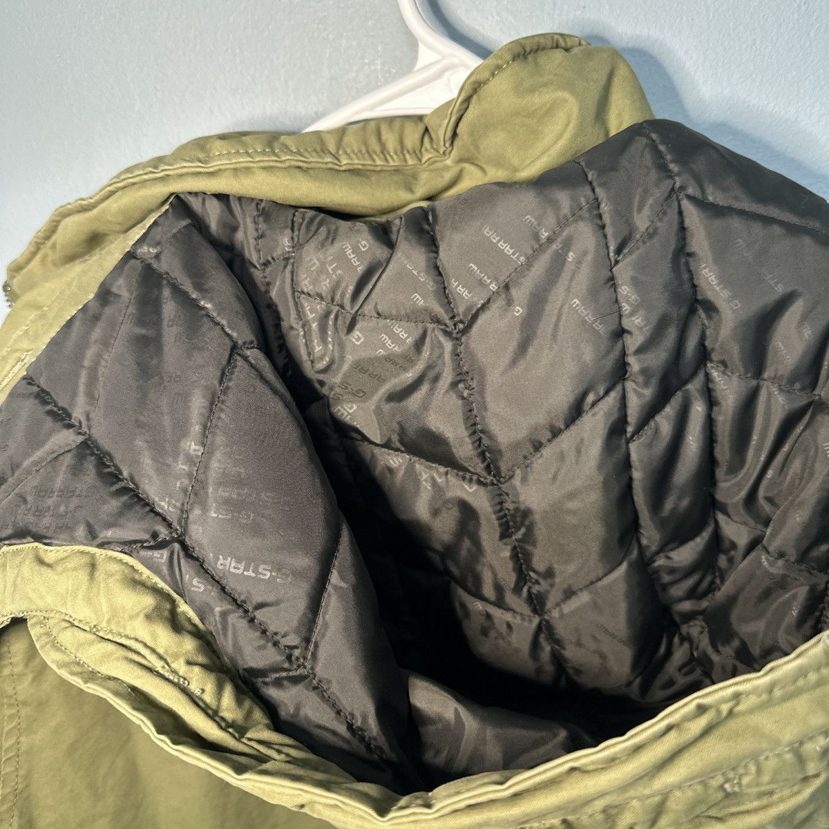 G-Star G-Star Raw Men's Vodan Padded Hooded Jacket Green Size US XS / EU 42 / 0 - 8 Thumbnail