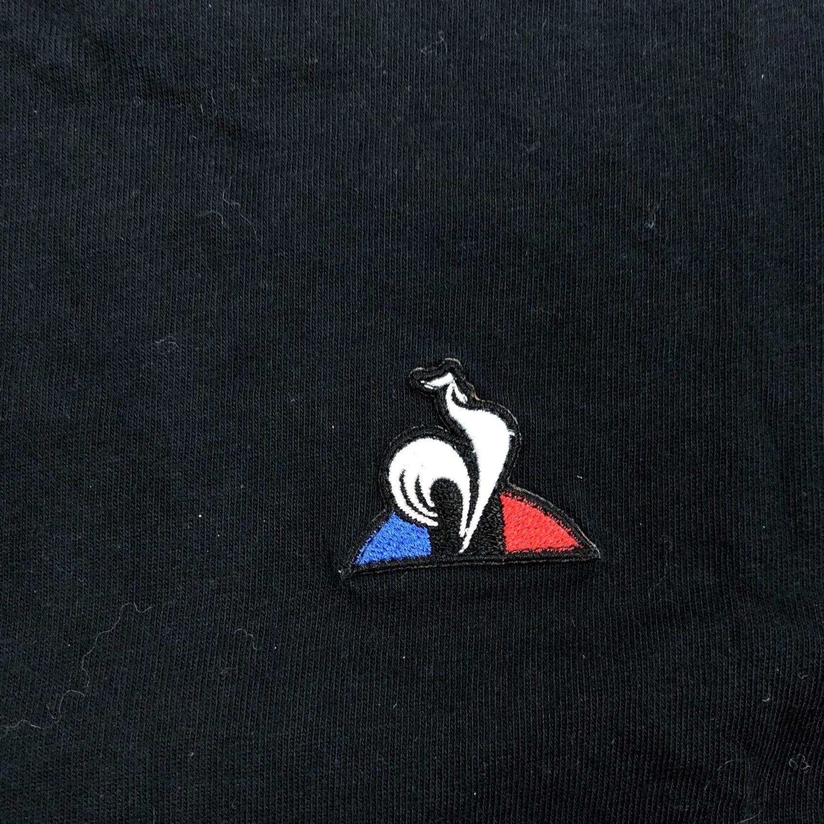 Le Coq Sportif Le Coq Sportif Men's Black Embroidered Logo T-Shirt S Crew Neck Regular Size S Size US S / EU 44-46 / 1 - 3 Thumbnail