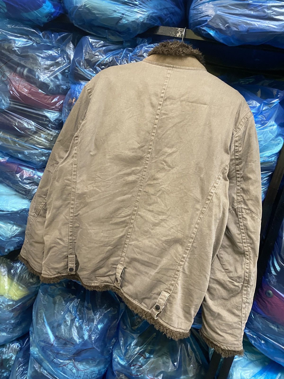 Chevignon Vintage Chevignon Faux-Suede Fleece Lined Jacket Made China Size US M / EU 48-50 / 2 - 14 Thumbnail