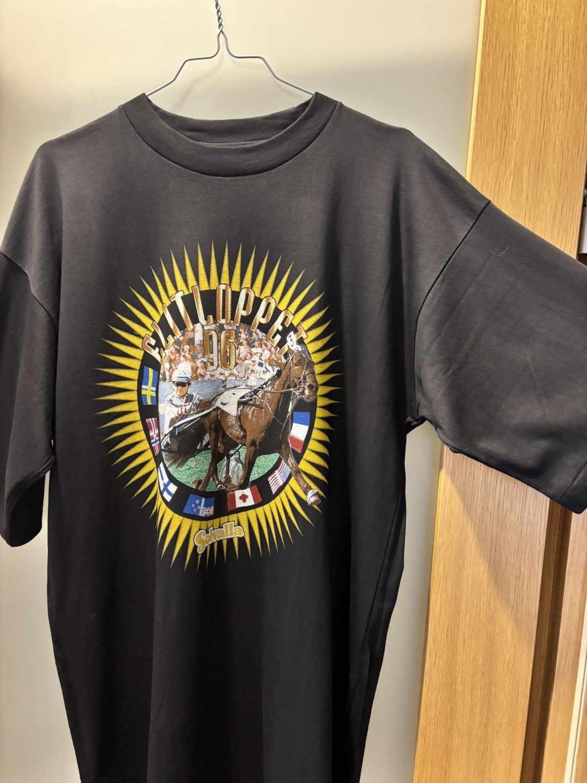 Vintage Vintage Solvalla Tshirt Size US L / EU 52-54 / 3 - 2 Thumbnail