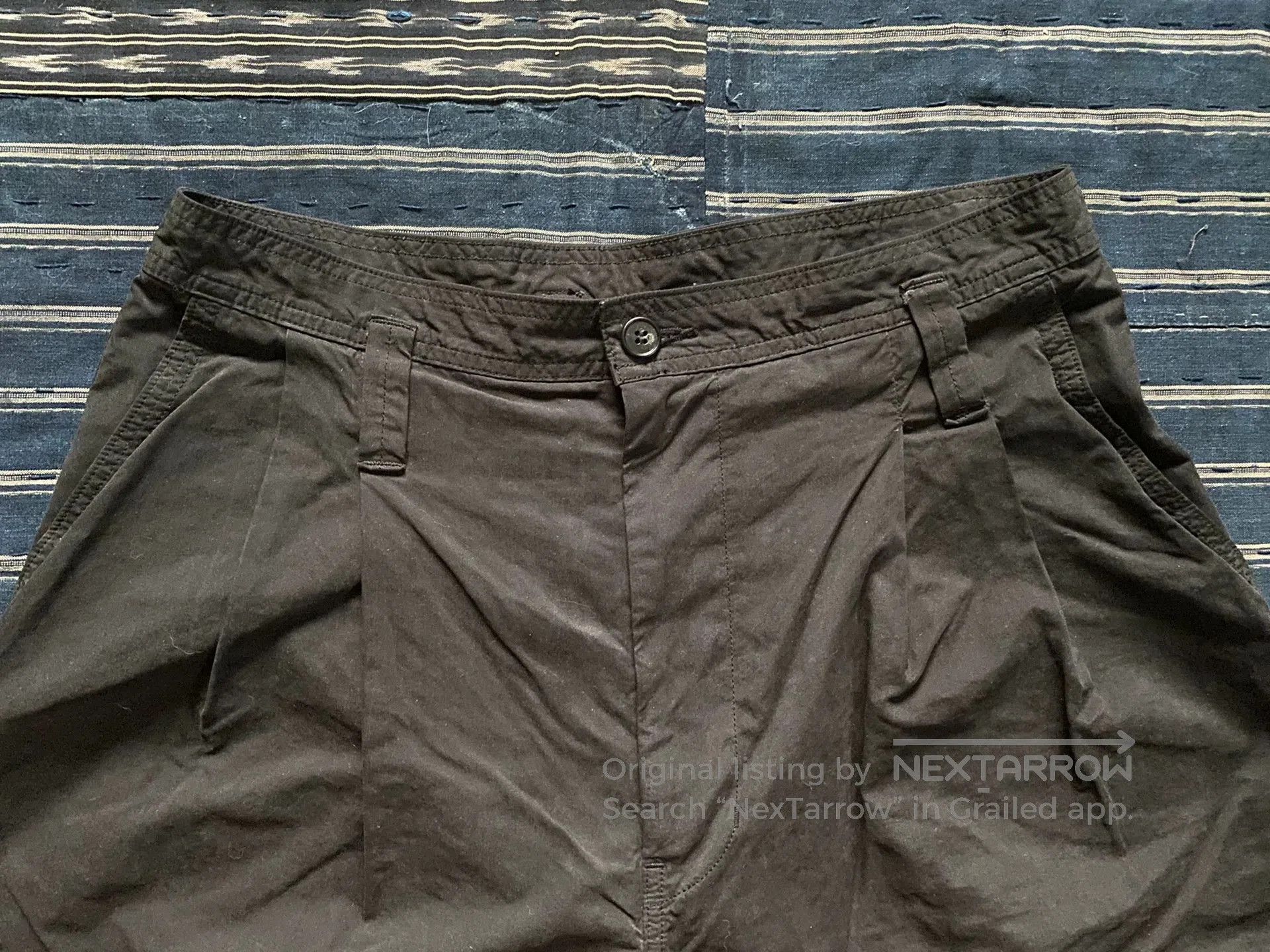 Porter Classic porter classic weather trouser in black. Size US 34 / EU 50 - 2 Thumbnail