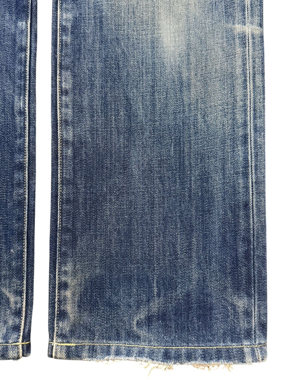 Uniqlo Vintage Japan Uniqlo Mud Wash Clawmark Whisker Straight Leg Size US 32 / EU 48 - 8 Thumbnail