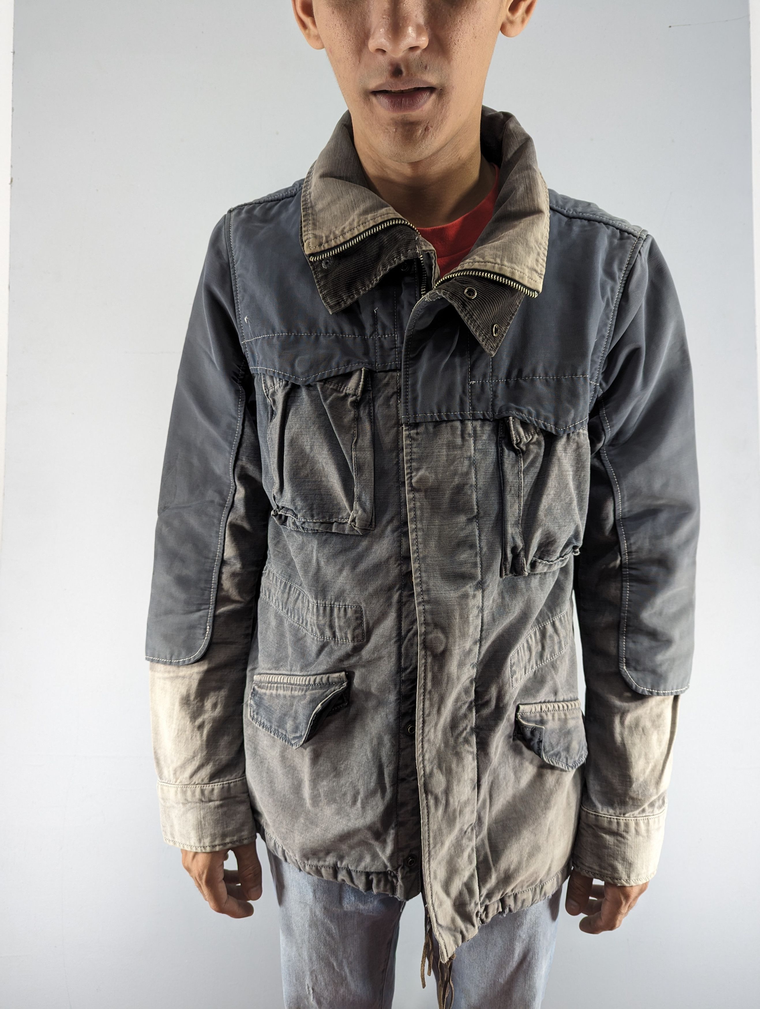 Remi Relief 🔥RARE🔥Remi Relief Multipocket Distressed Jacket Size US M / EU 48-50 / 2 - 24 Thumbnail