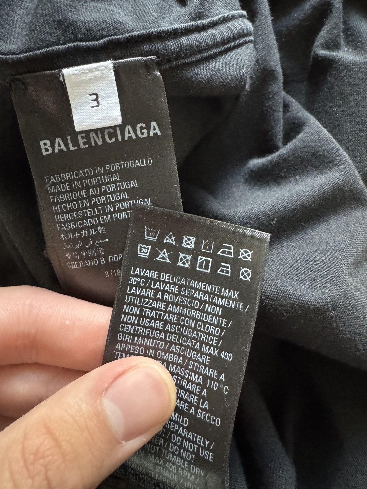 Balenciaga Balenciaga 360 Tee Size US XXL / EU 58 / 5 - 8 Thumbnail