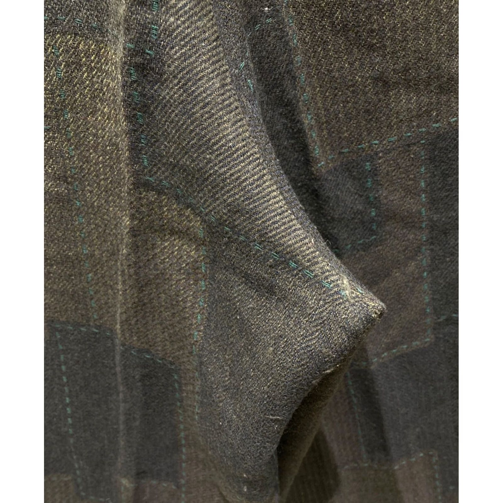 Yohji Yamamoto Yohji Yamamoto Pants Wool Size 2 Brown Solid Patchwork Ladies Regular Dress Pants Womens Size 26" / US 2 / IT 38 - 3 Thumbnail