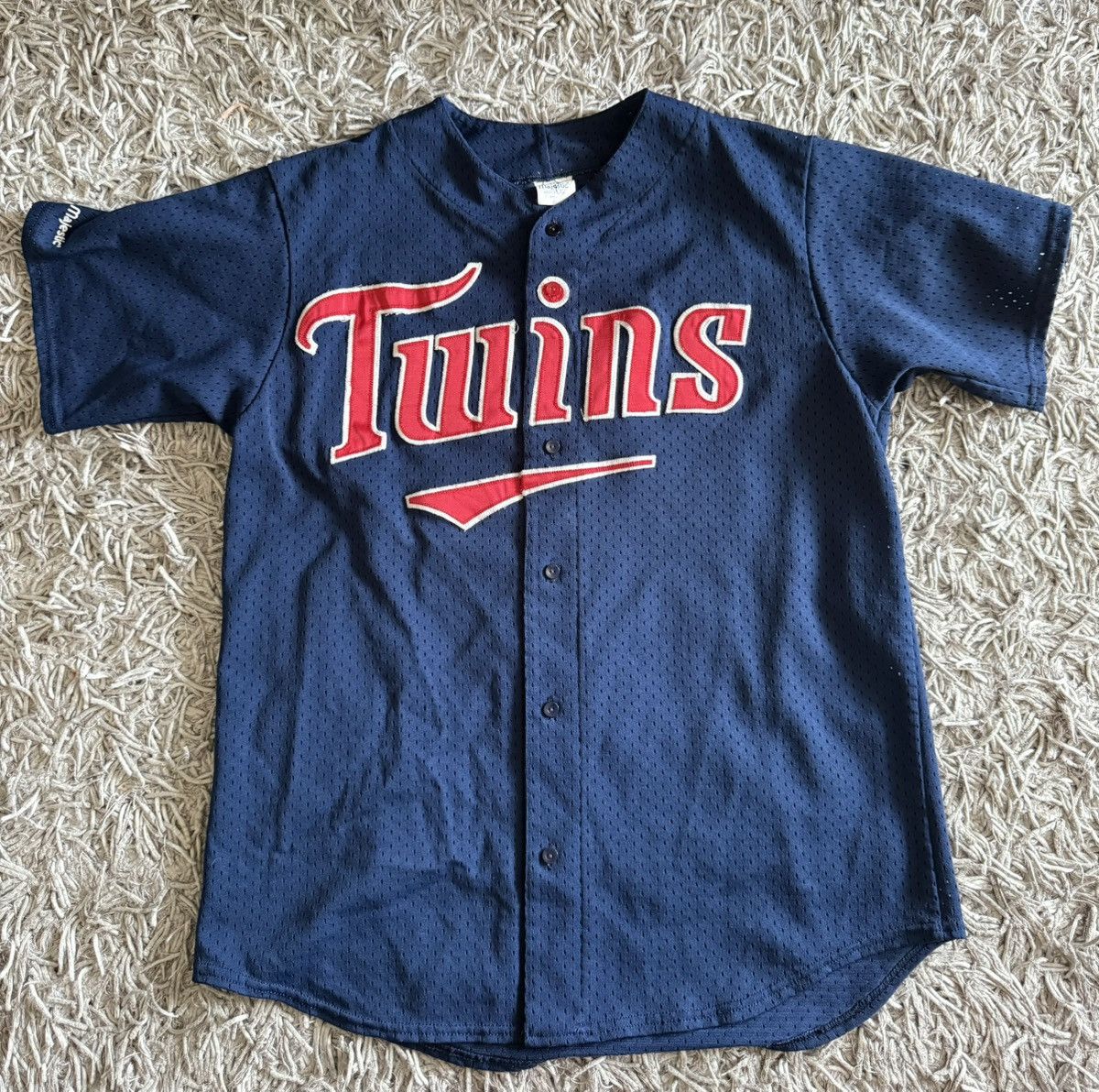 Vintage Vintage Twins Baseball Jersey Majestic size XL Size US XL / EU 56 / 4 - 1 Thumbnail