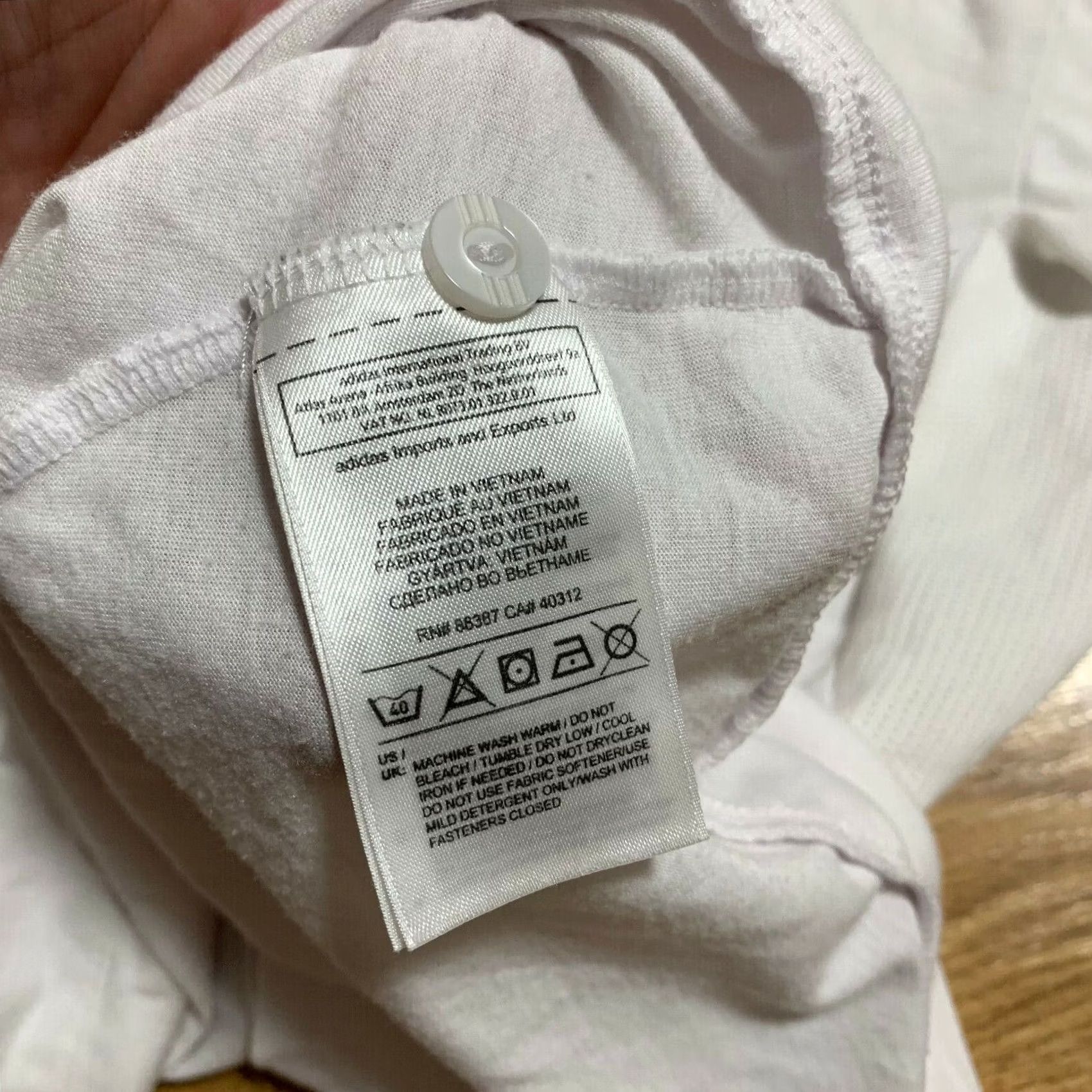 Adidas adidas England Polo Shirt Jersey T-Shirt Size 8 White Mens Short Sleeve Jersey 8 XS? Size US M / EU 48-50 / 2 - 7 Thumbnail