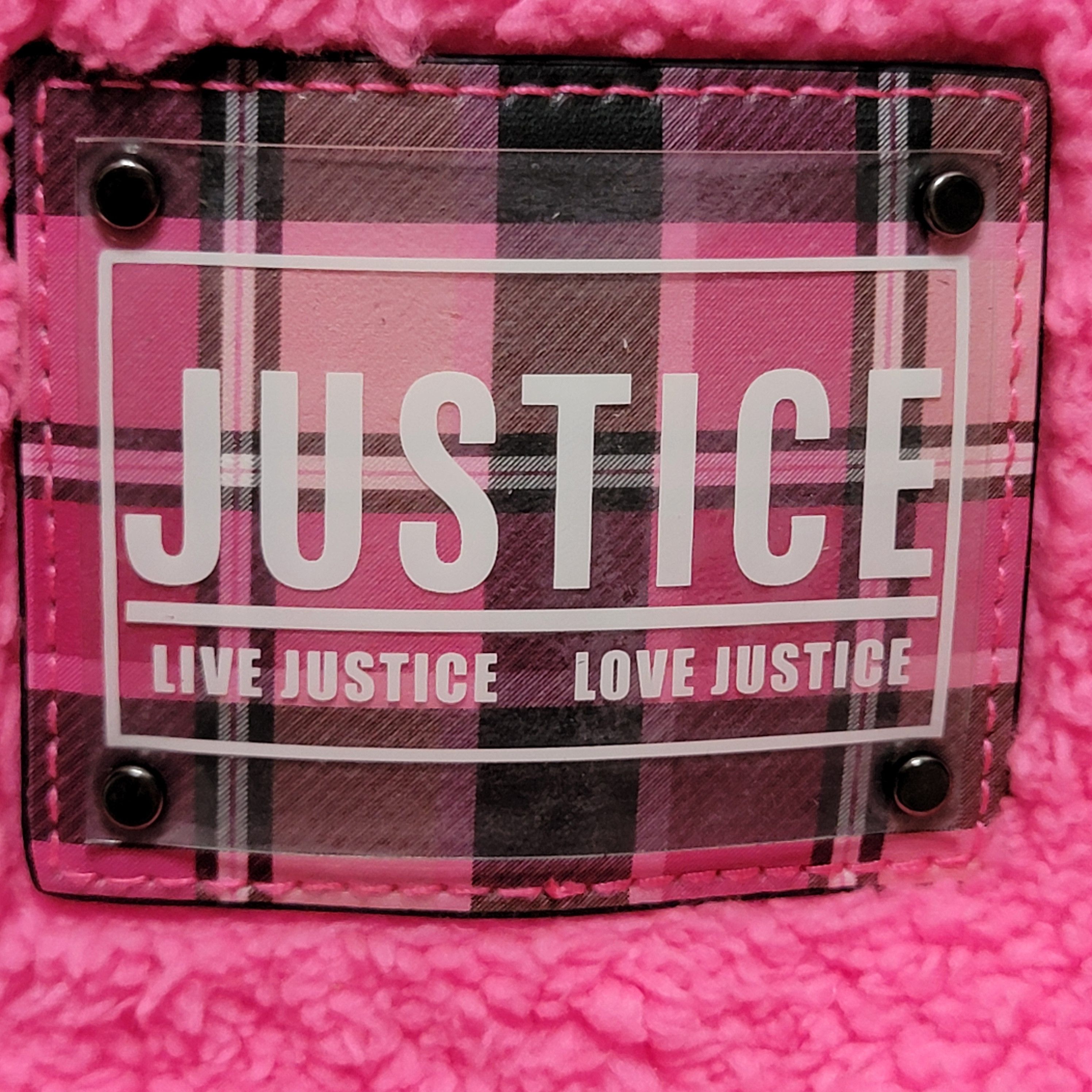 Other Justice Neon Pink Sherpa Tote / Bag Size ONE SIZE - 2 Thumbnail