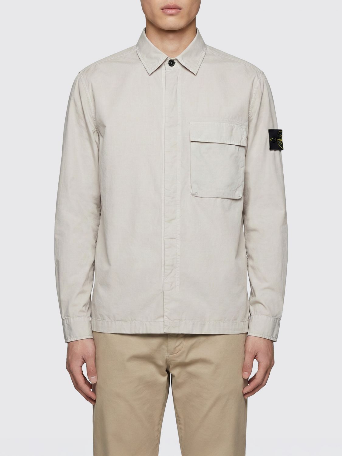 Stone Island Stone Island Jacket Men Grey Size US L / EU 52-54 / 3 - 1 Thumbnail