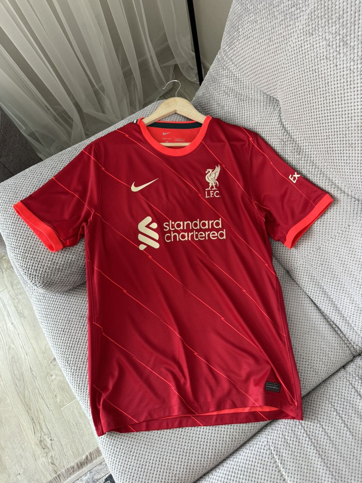 Nike Liverpool Premier League 2021 2022 Home Jersey