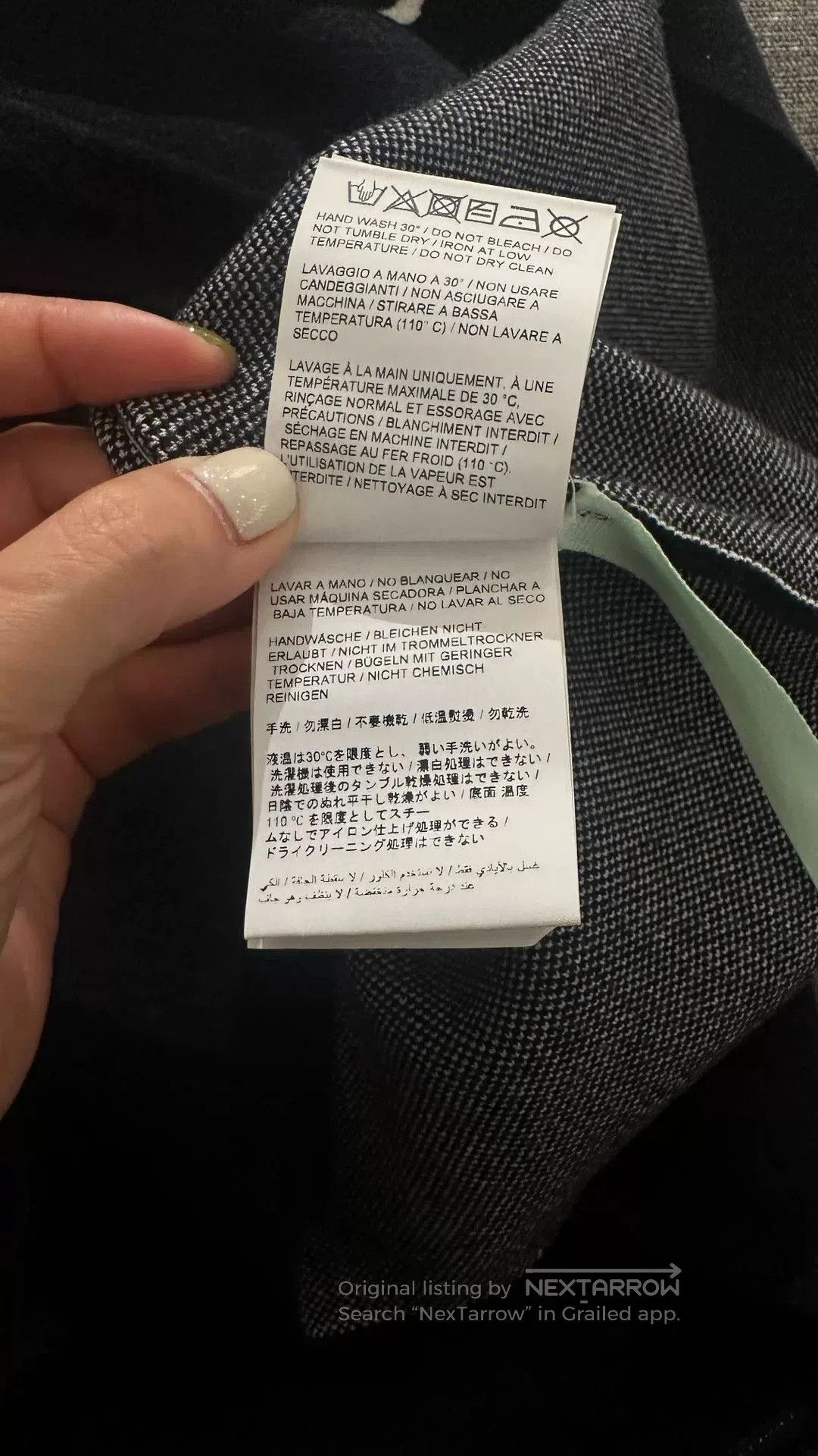Off-White Off-White Knitted Midi Skirt for Women. Size 39" - 9 Thumbnail