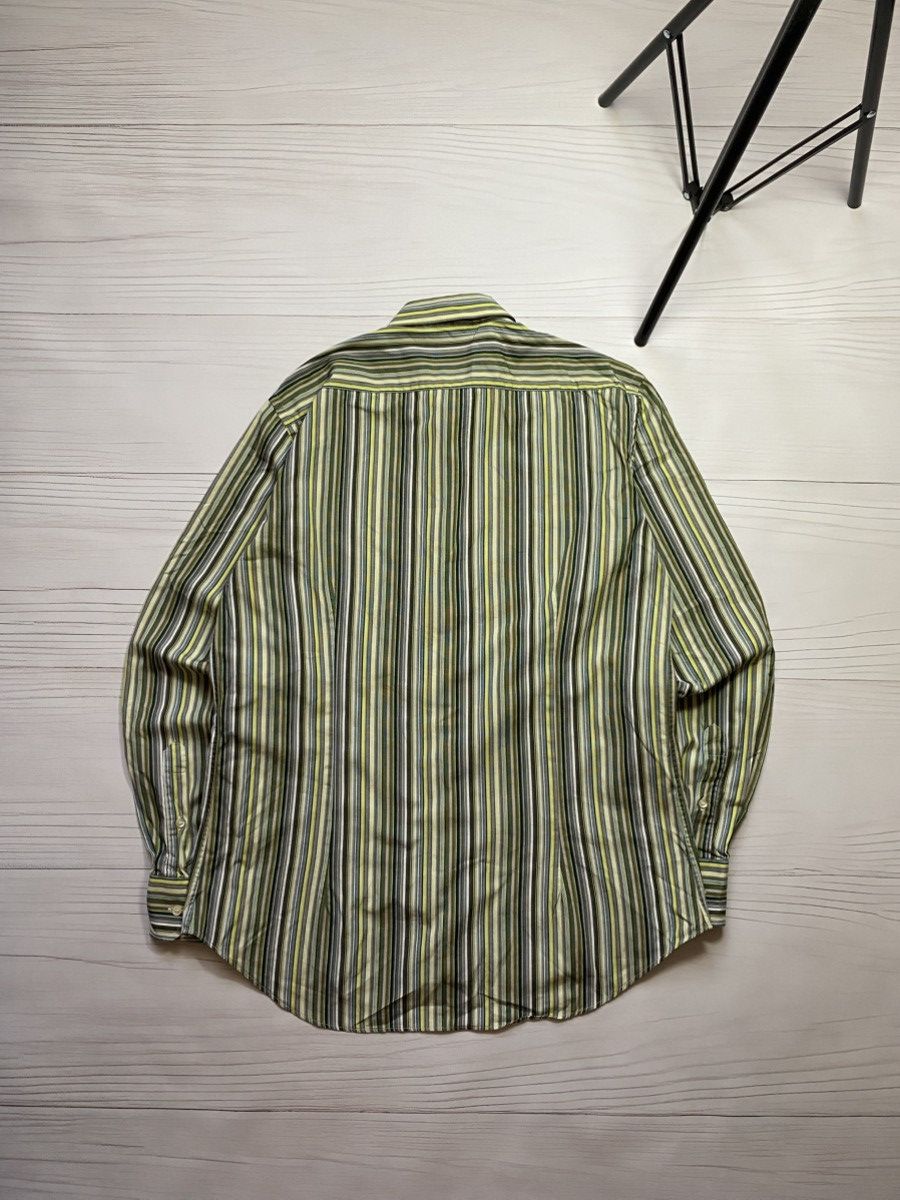 Etro × Vintage Vintage Etro Via Spartaco 3 striped designy button up shirt Size US L / EU 52-54 / 3 - 2 Thumbnail