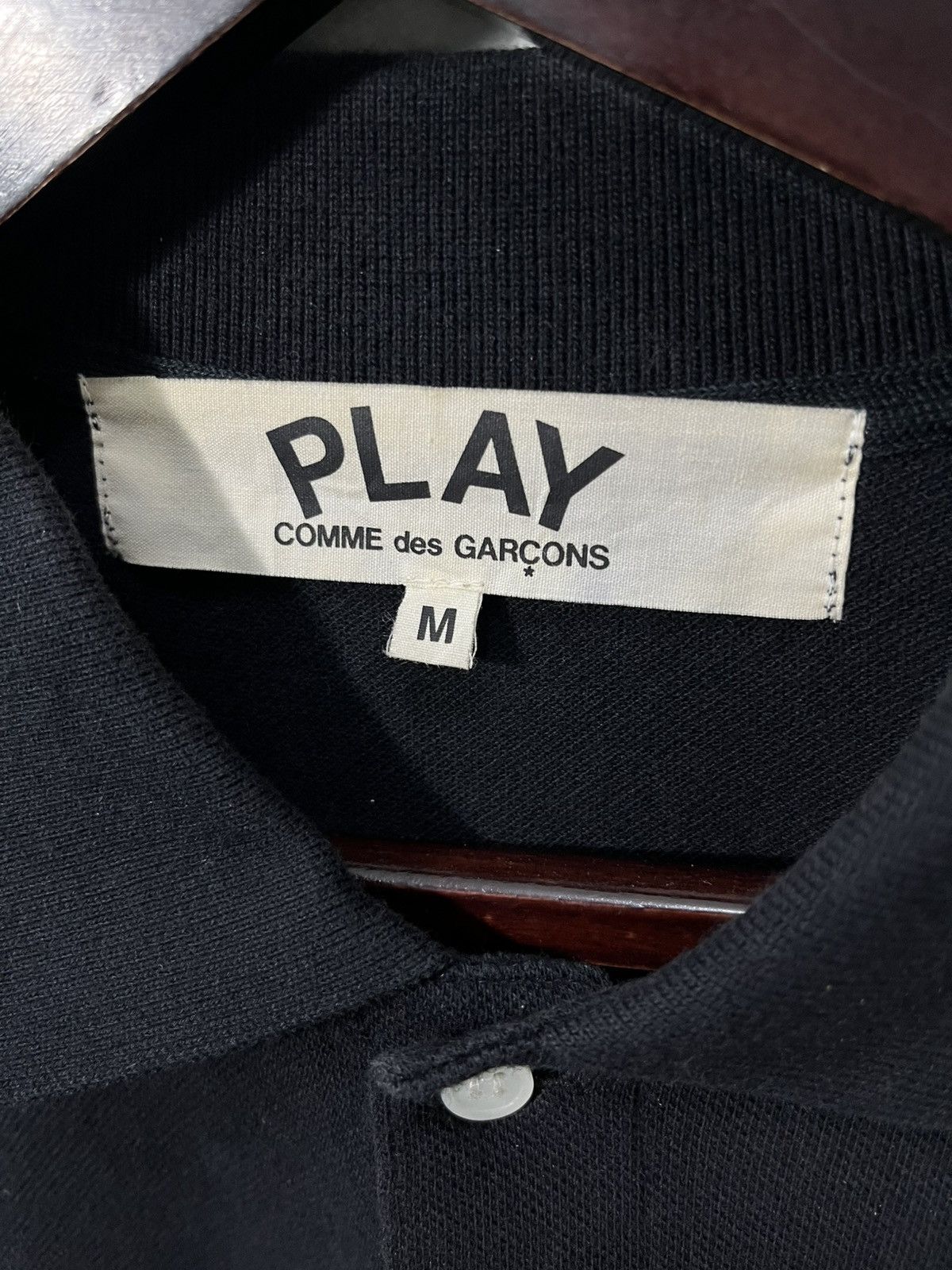 Comme des Garcons PLAY Comme des Garçons Play Polo Shirt Size US M / EU 48-50 / 2 - 3 Thumbnail