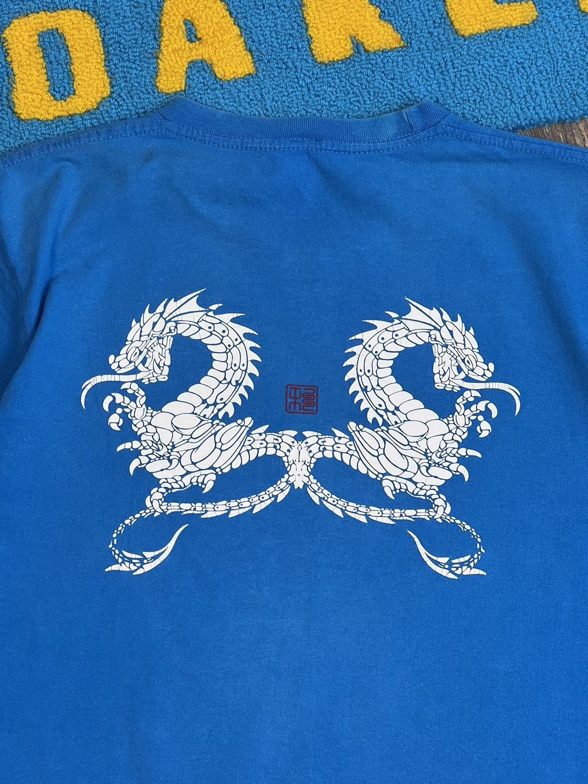 Stussy × Vintage Vintage Stussy Dragon Logo blue shirt Size US S / EU 44-46 / 1 - 9 Thumbnail