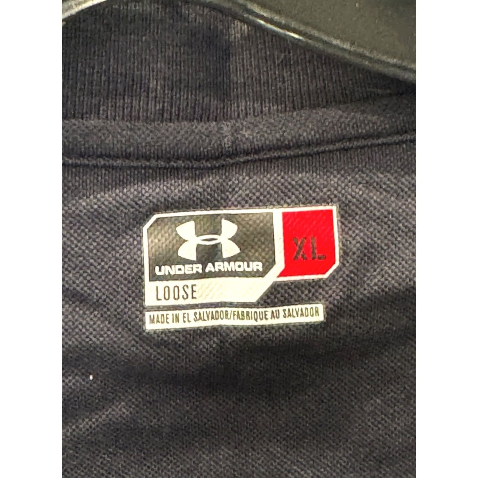 Under Armour Under Armour Polo Shirt XL Men Short Sleeve Dark Loose/Loose Short Sleeve Polo Shirt XL Mens Size US XL / EU 56 / 4 - 4 Thumbnail