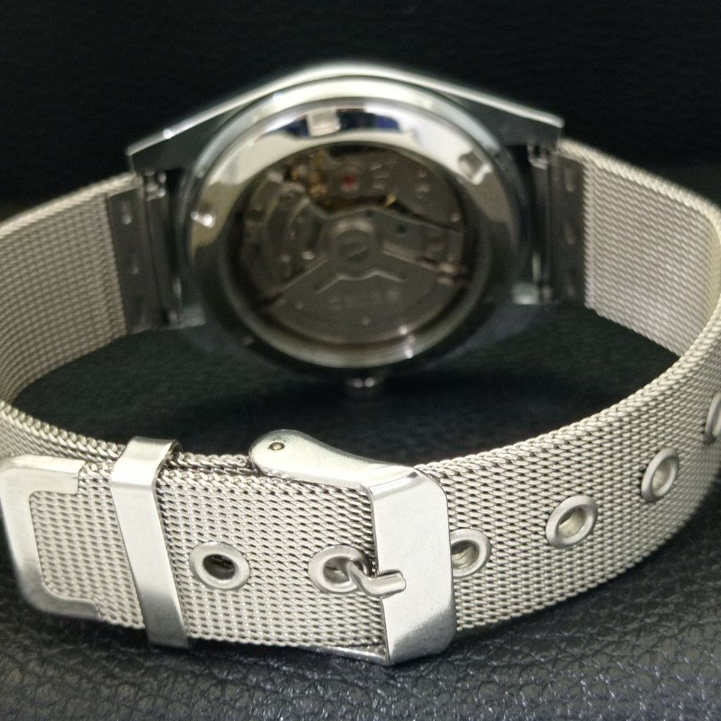 Seiko REFURBISHED VINTAGE SEIKO 5 AUTO JAPAN MENS WATCH a440724 Size 38 - 2 Thumbnail