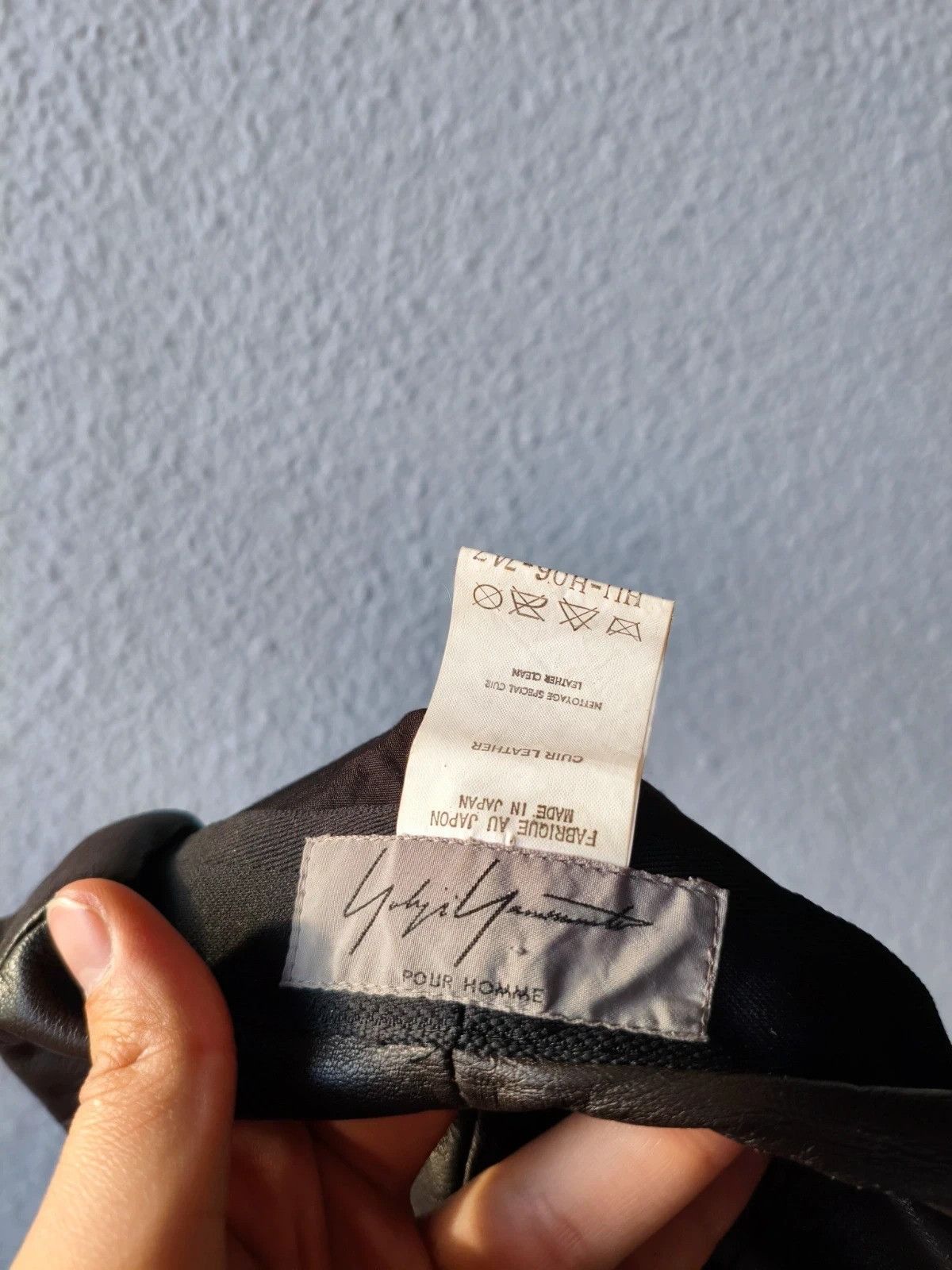 Yohji Yamamoto Yohji Yamamoto archive AW2003 leather cap beret "Tear Drop" Size ONE SIZE - 5 Thumbnail