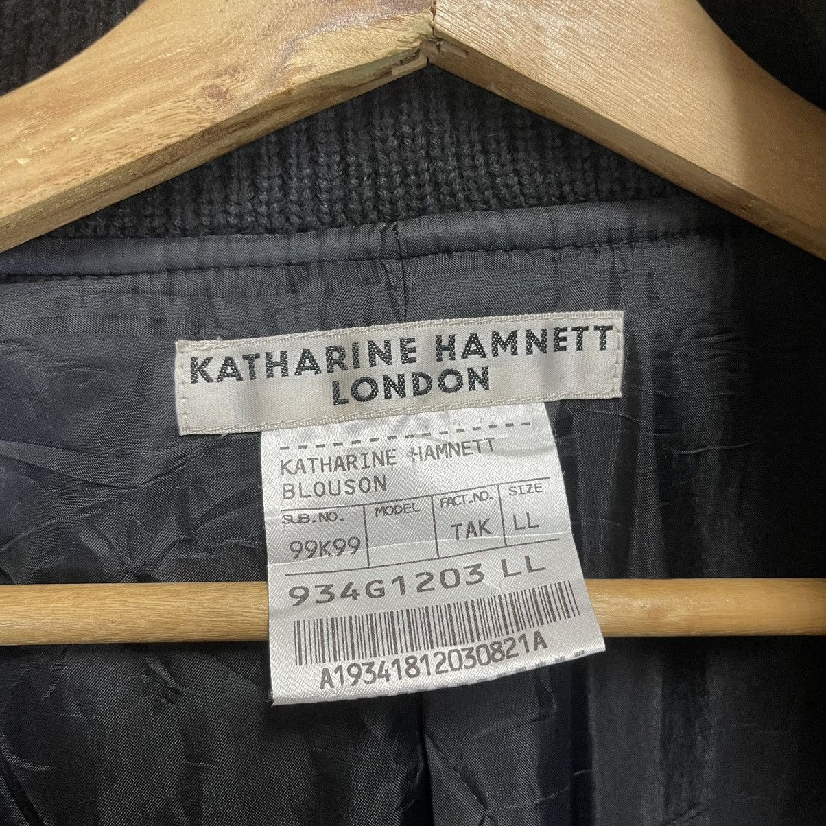 Beauty Beast × Designer × Katharine Hamnett London Katharine Hamnett London Zipper Wool Jacket Size US M / EU 48-50 / 2 - 11 Thumbnail