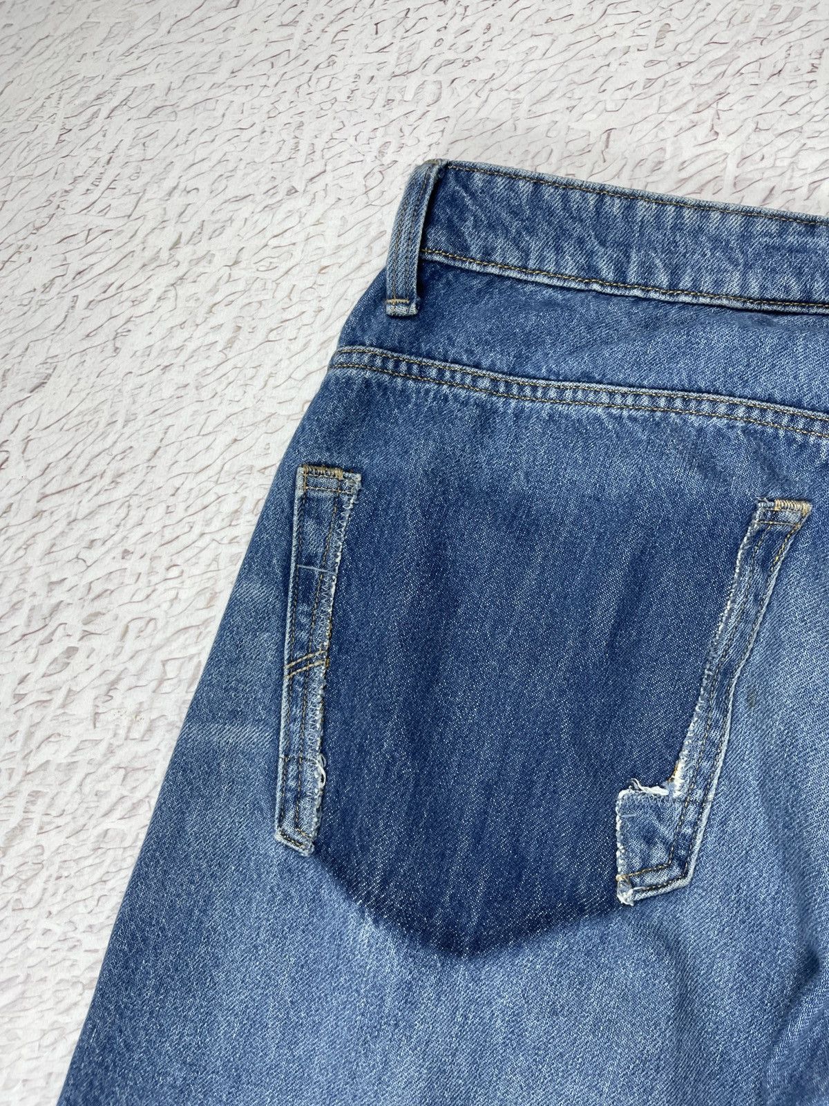 G-Star G-Star Raw Straight Tapered distressed denim jeans pants Size US 32 / EU 48 - 16 Thumbnail