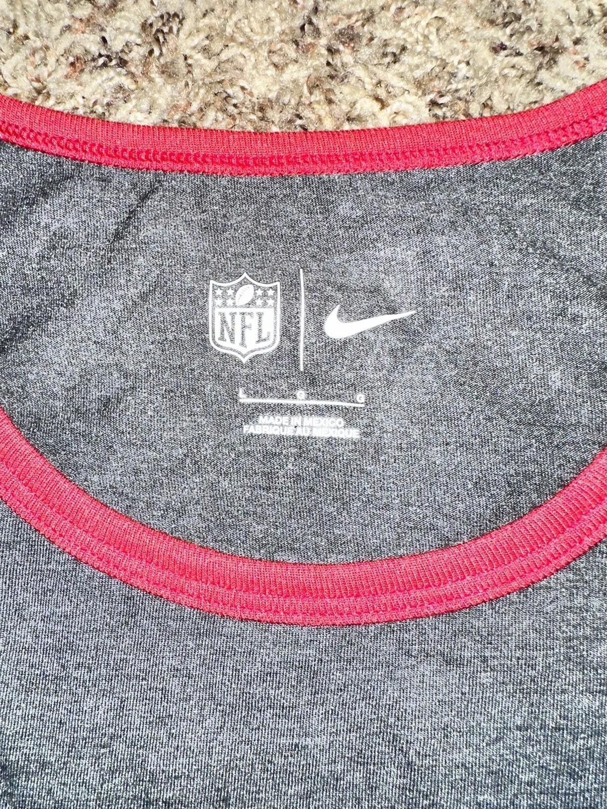 Nike Mens Nike New York Giants Grey Tri-Blend Tank Top Size US L / EU 52-54 / 3 - 4 Thumbnail