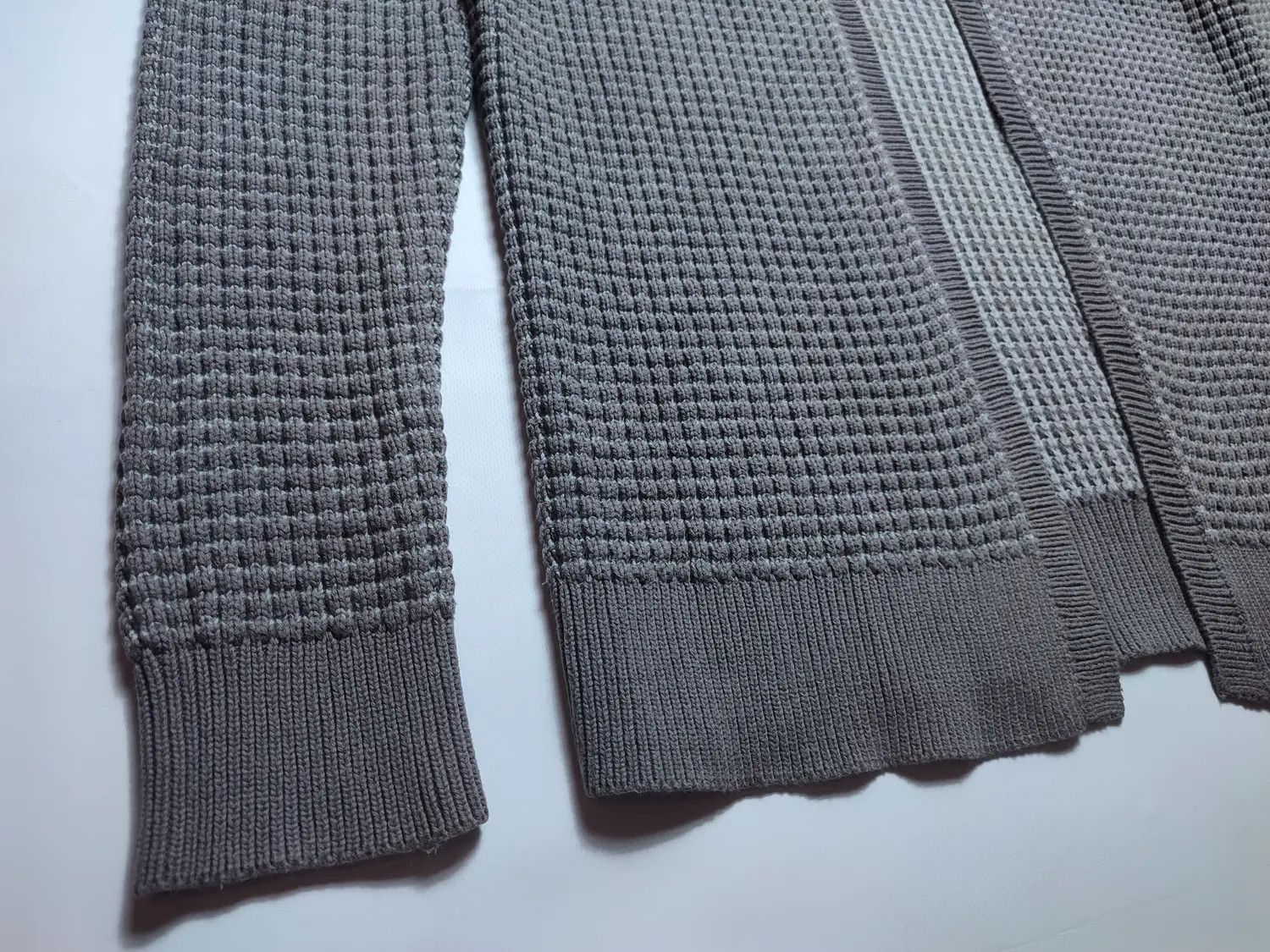 Allsaints Allsaints Open Waffle Heavy Cardigan Size US L / EU 52-54 / 3 - 11 Thumbnail