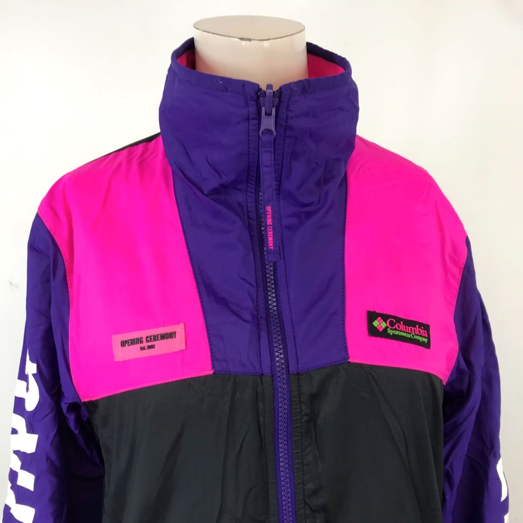 Opening Ceremony VINTAGE COLUMBIA X OPENING CEREMONY WOMENS XS REVERSIBLE JACKET COAT Size XS / US 0-2 / IT 36-38 - 2 Thumbnail
