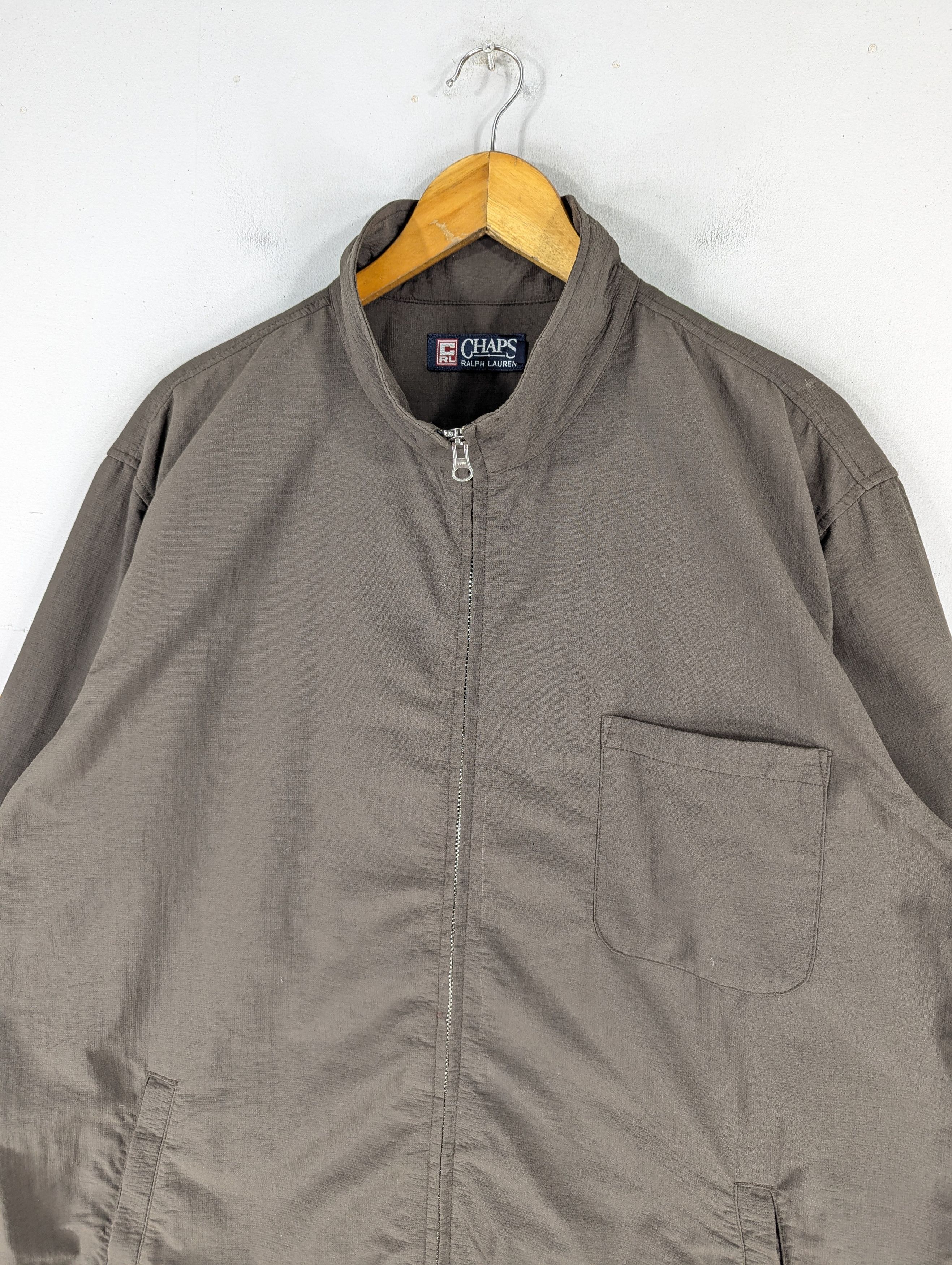 Chaps Ralph Lauren × Ralph Lauren × Vintage Vintage Chaps By Ralph Lauren Light Zipper Jacket Size US XL / EU 56 / 4 - 5 Thumbnail